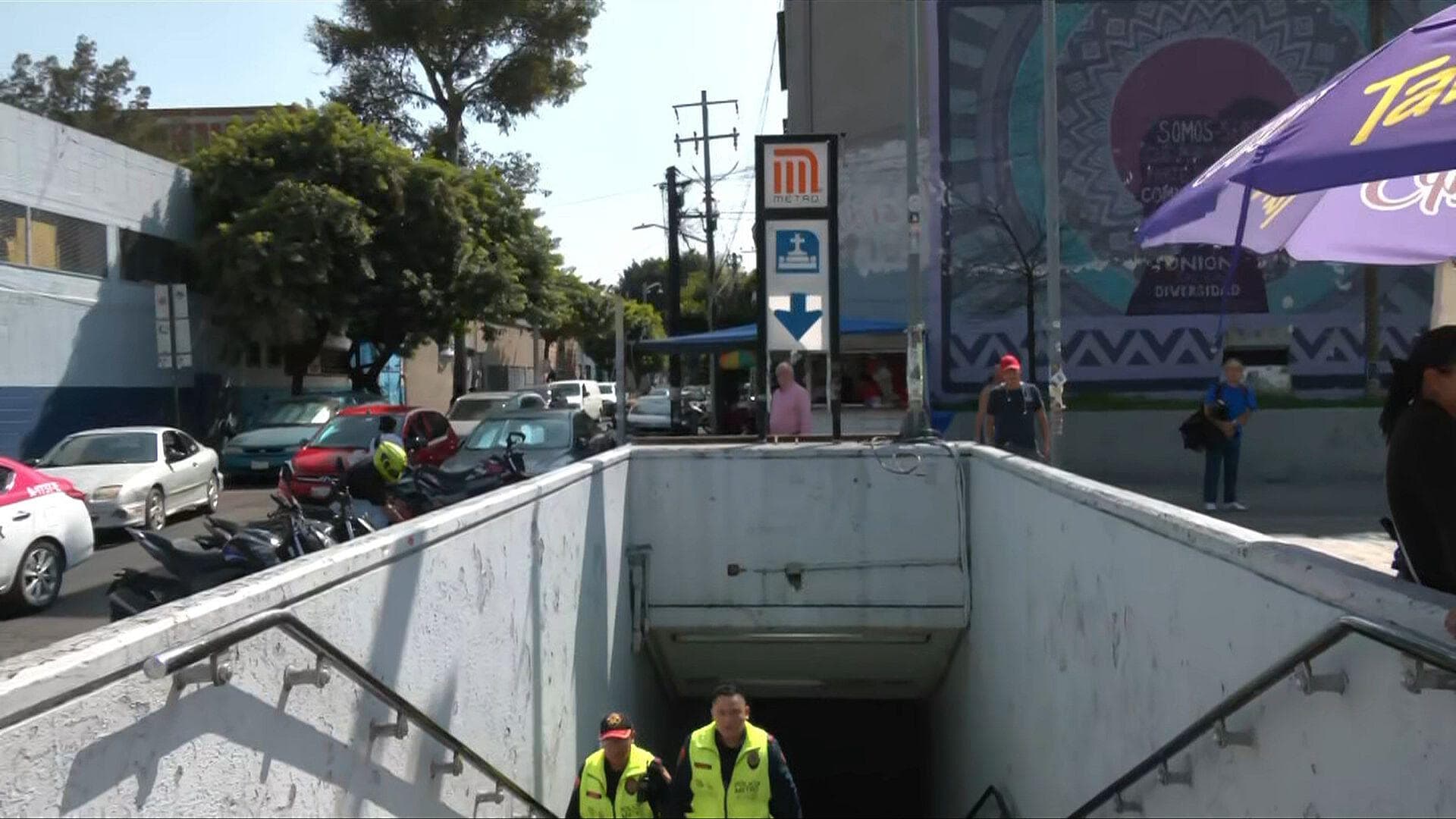 Mujer se Lanza Hoy a Vías del Metro CDMX en Estación Panteones