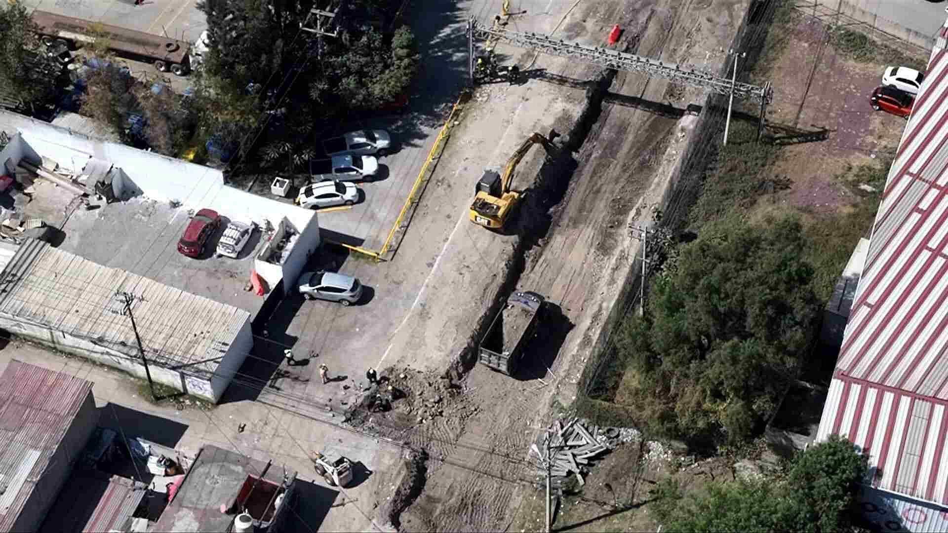 Suspenden Servicio en Tren Suburbano en Estación Lechería por Una Fuga de Gas