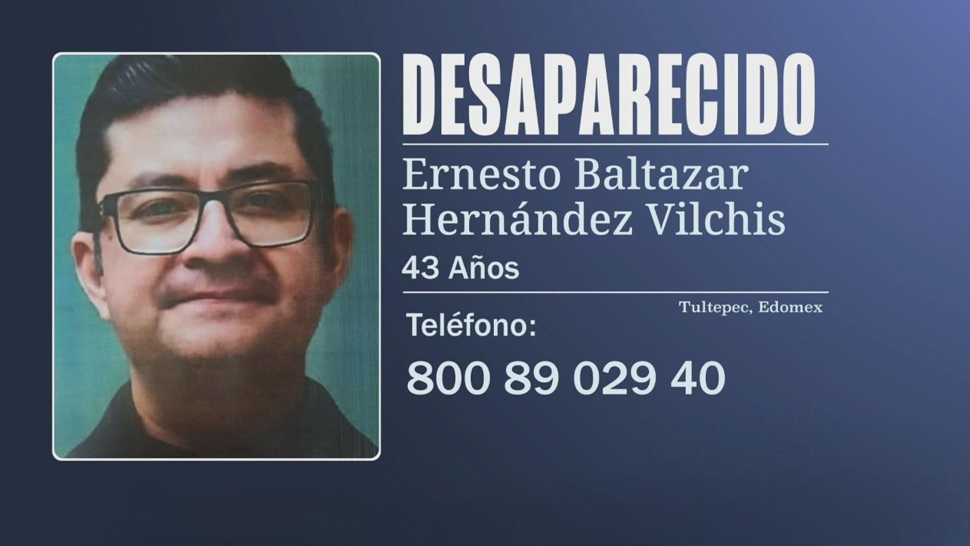 Buscan al Padre Ernesto Baltazar Hernández Vilchis, Desaparecido en Edomex
