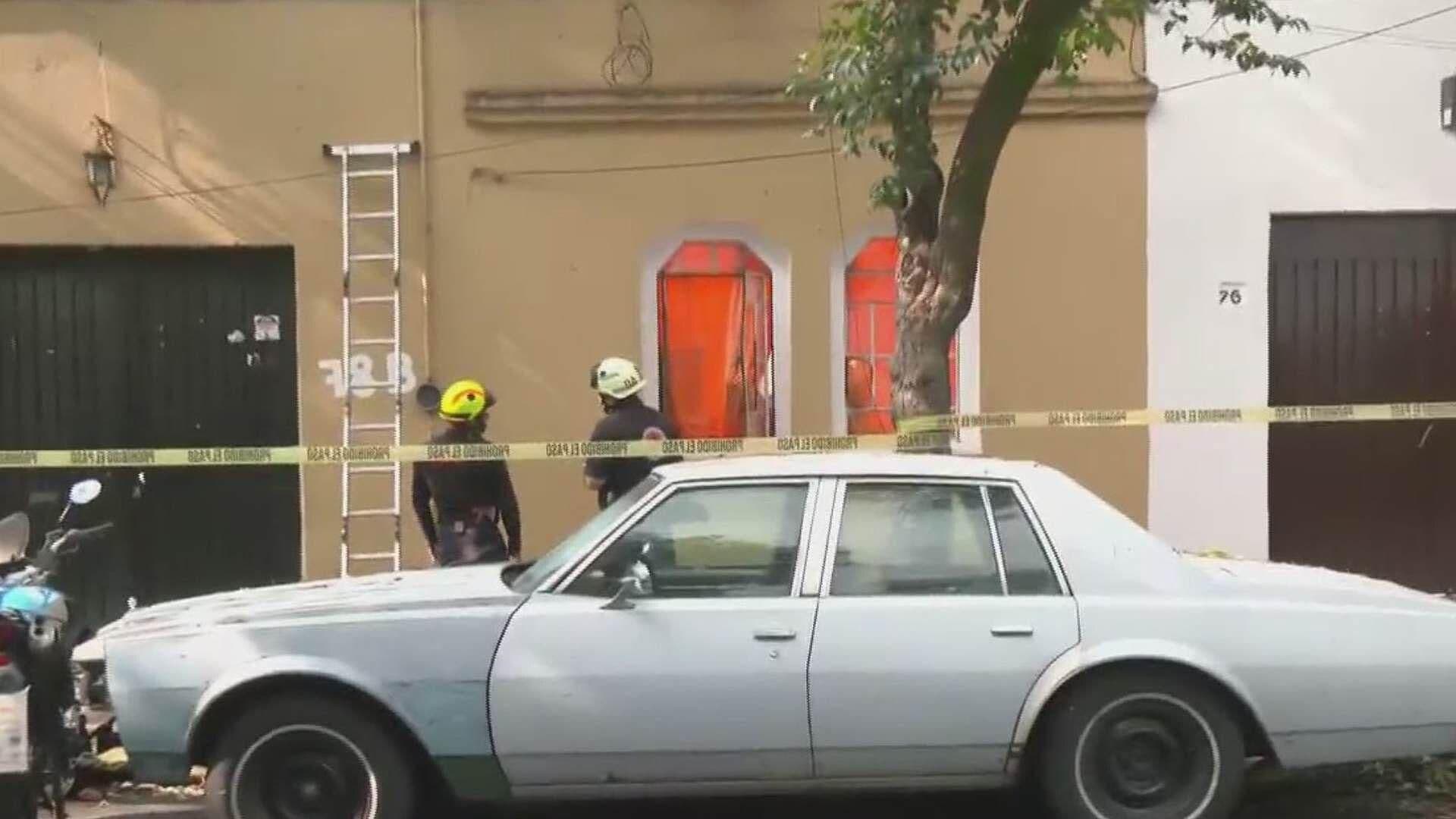 Colapsa Techo de una Casa en la Colonia Escandón, CDMX