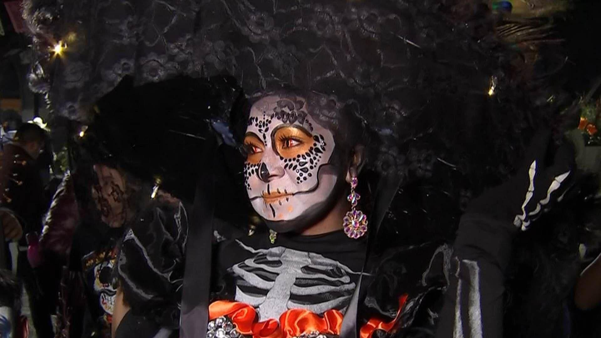 Día de Muertos en Mixquic: La Catrina que Lleva 14 Años Dando Vida a la Tradición en Tláhuac