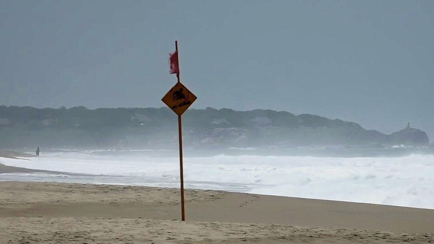 Mar de Fondo Deja Un Muerto en Oaxaca