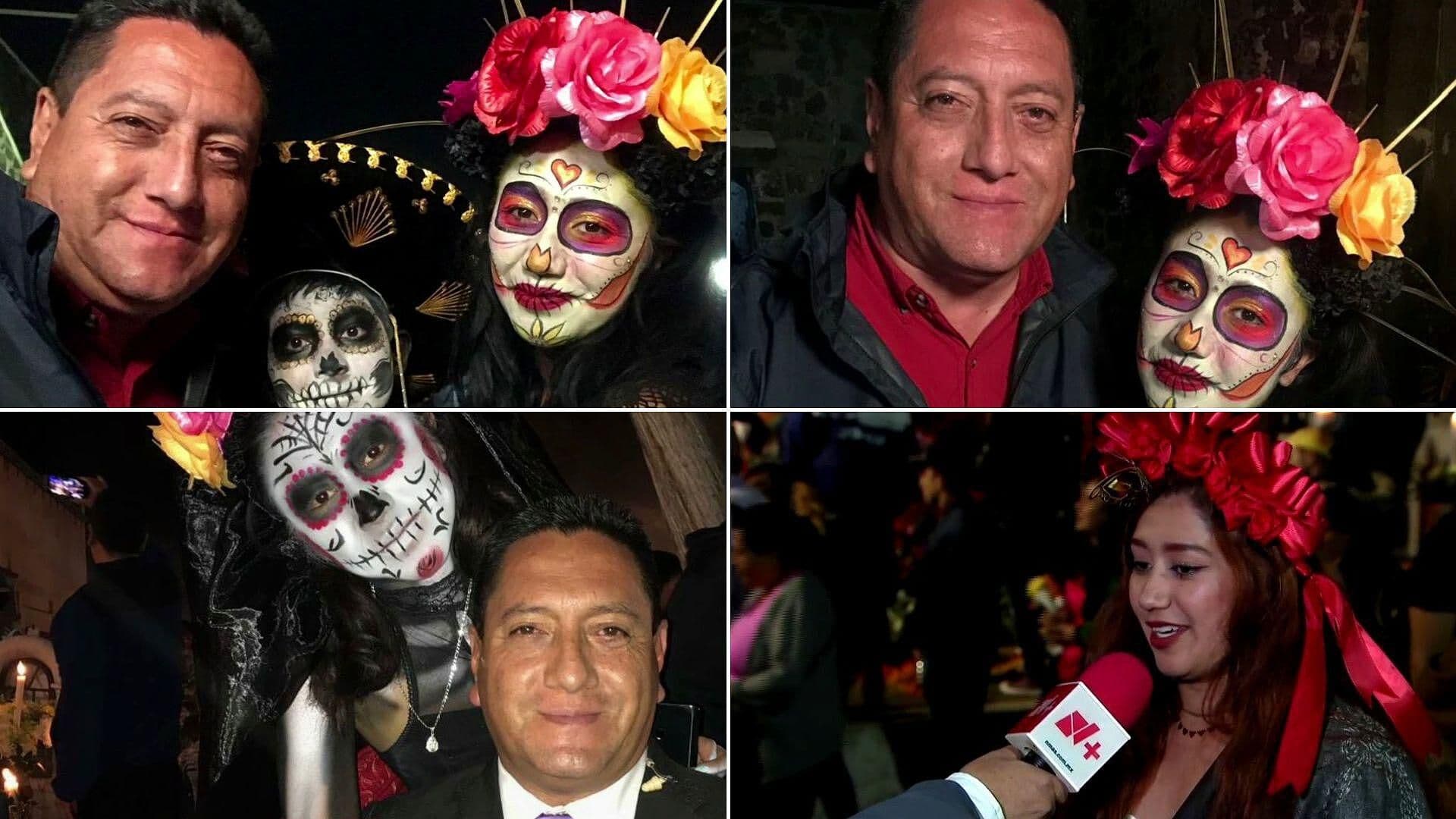 Reencuentro en Mixquic: Reportero Francisco Santa Anna y Niña de Hace 8 Años
