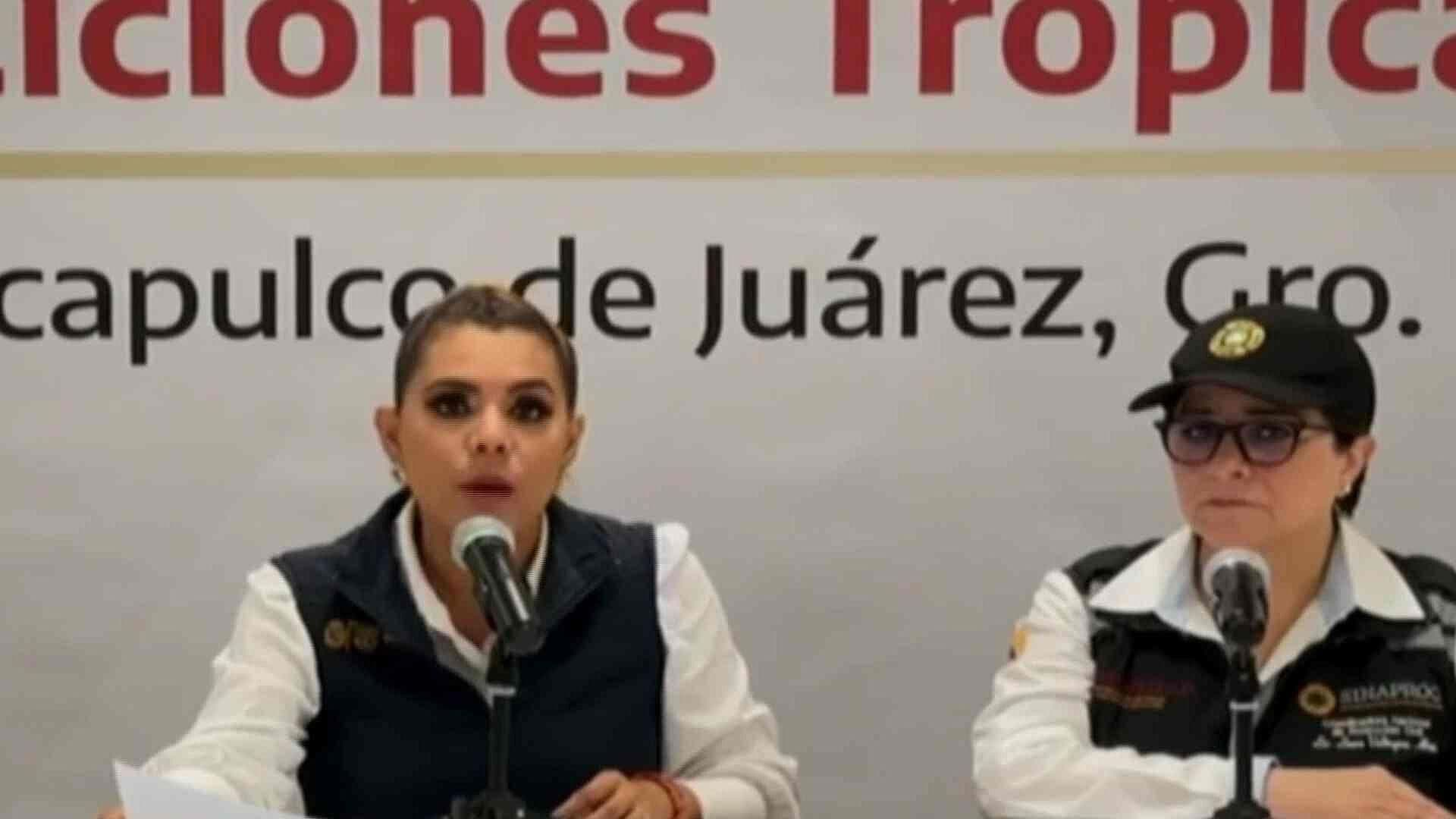 "Estamos en Contacto con Presidentes Municipales": Evelyn Salgado por Emergencia de Huracán John