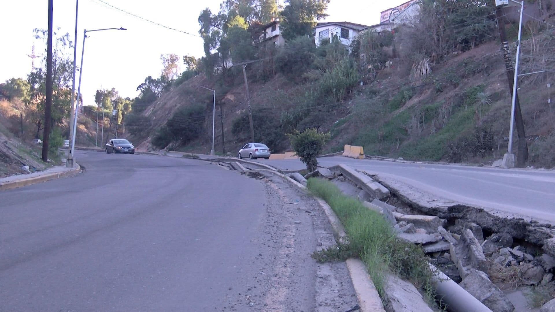 Rampa en Riesgo de Colapso en Sánchez Taboada de Tijuana; Vecinos Piden sea Reparada