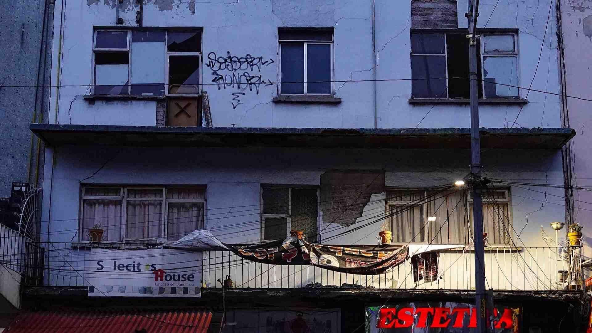 Edificio de Colonia Nápoles, en CDMX, Resulta Dañado por Microsismos de este Jueves