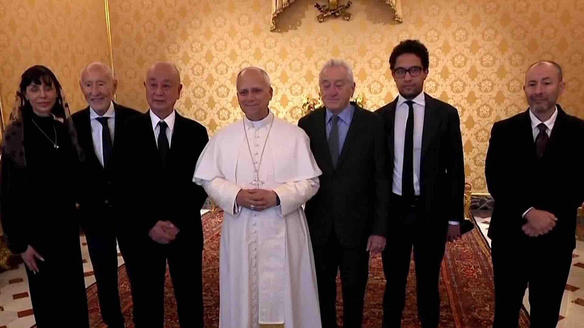 Robert De Niro se Reunió con el Papa León XIV tras Recibir Distinción en Roma