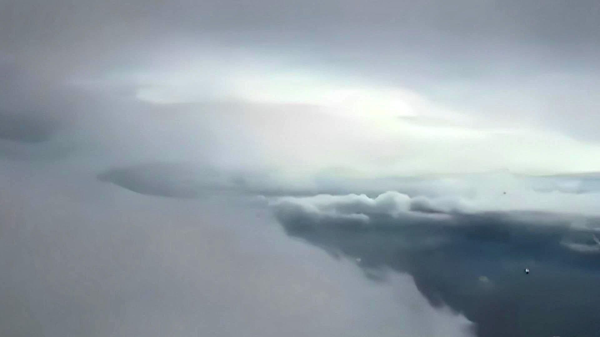 Avión Cazahuracanes Captura Poder de Helene; Así se Ve el Ojo del Huracán por Dentro