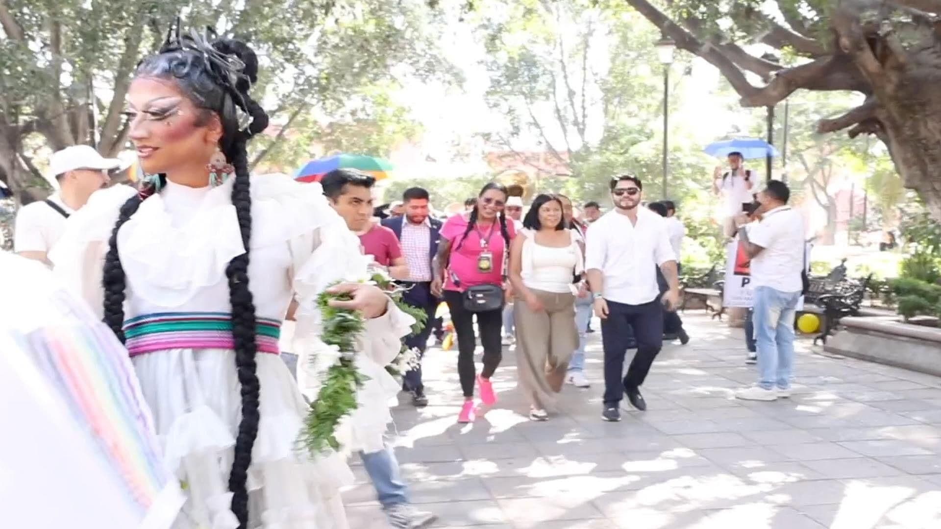 Cierra Cumbre Nacional LGTB con Marcha en Calles de Purísima del Rincón