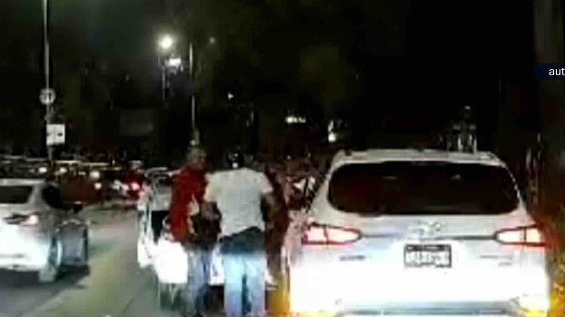 Video: Captan a Banda de Montachoques Operando en Circuito Interior rumbo a La Raza