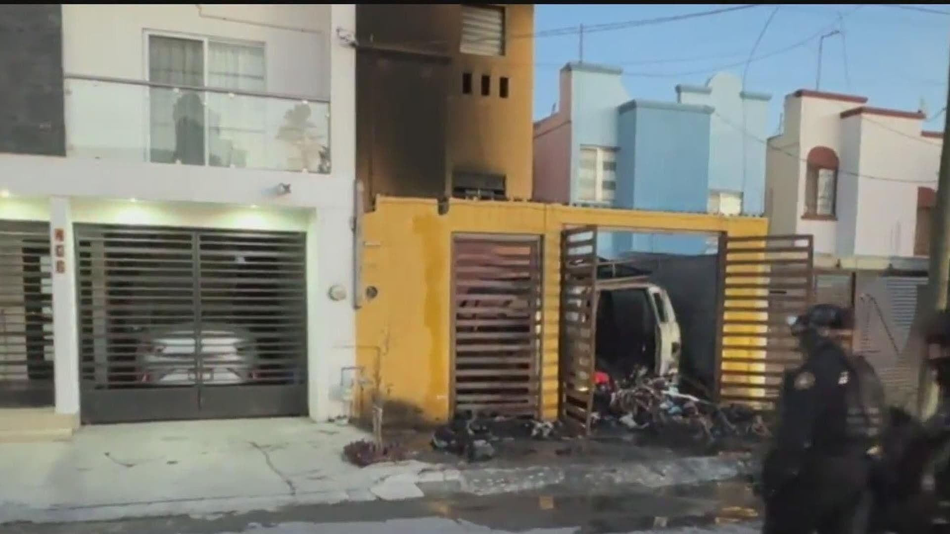 Se Incendia Vivienda en Colonia Barrio San Carlos en Monterrey