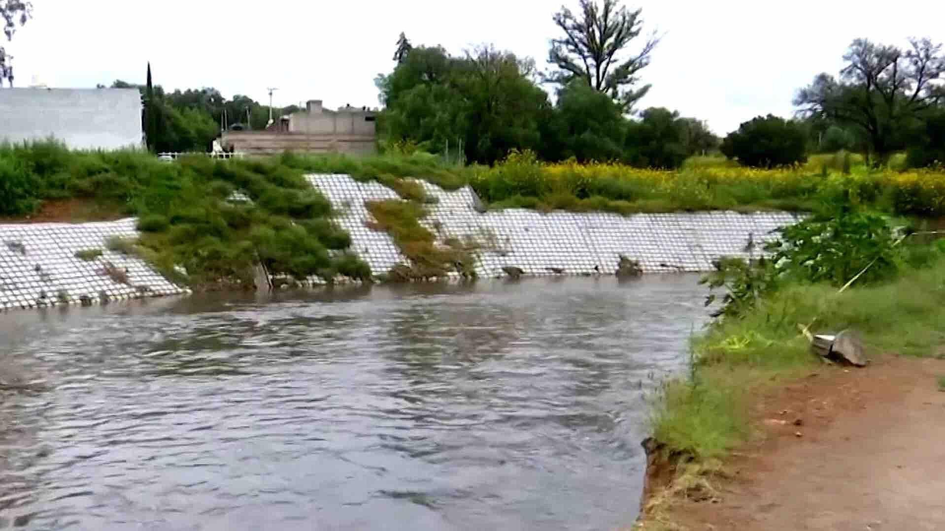 Colocan Costaleras en el Río Tula para Prevenir Inundaciones en Hidalgo