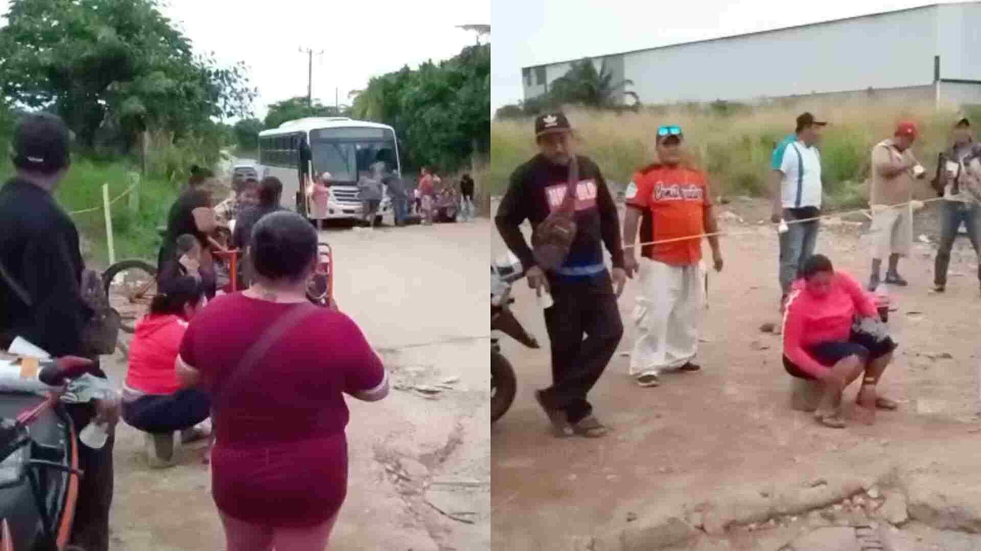 Habitantes de Villa Allende en Coatzacoalcos, Veracruz, Bloquean Acceso a Tiradero de Basura