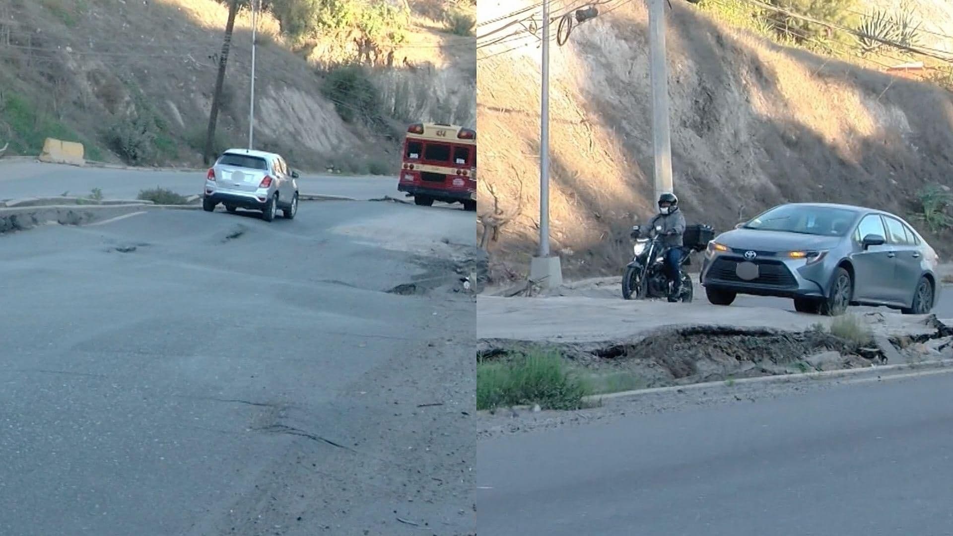 Cierran Bulevar en Sánchez Taboada por Riesgo de Colapso en Tijuana ¿Qué se Sabe?