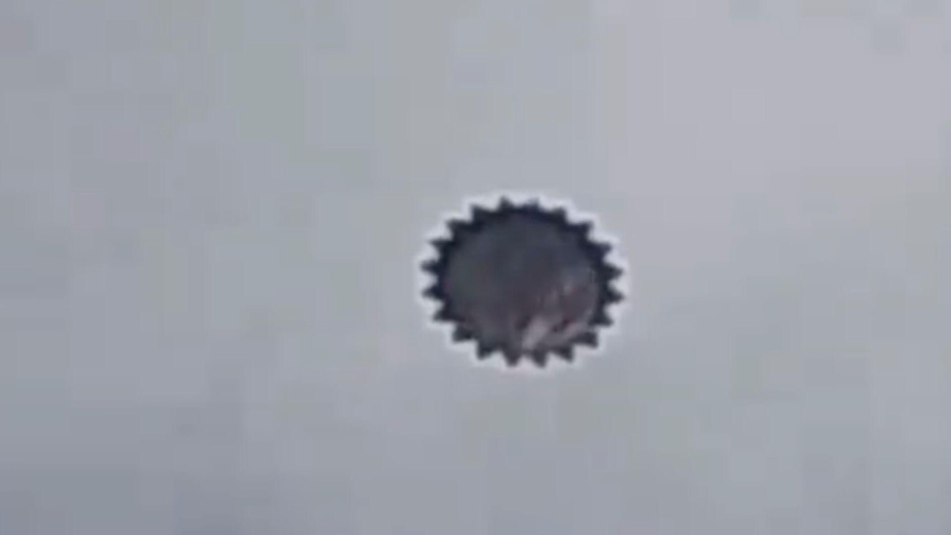 Captan Extraño Objeto Volador Flotante en la Mixteca Poblana