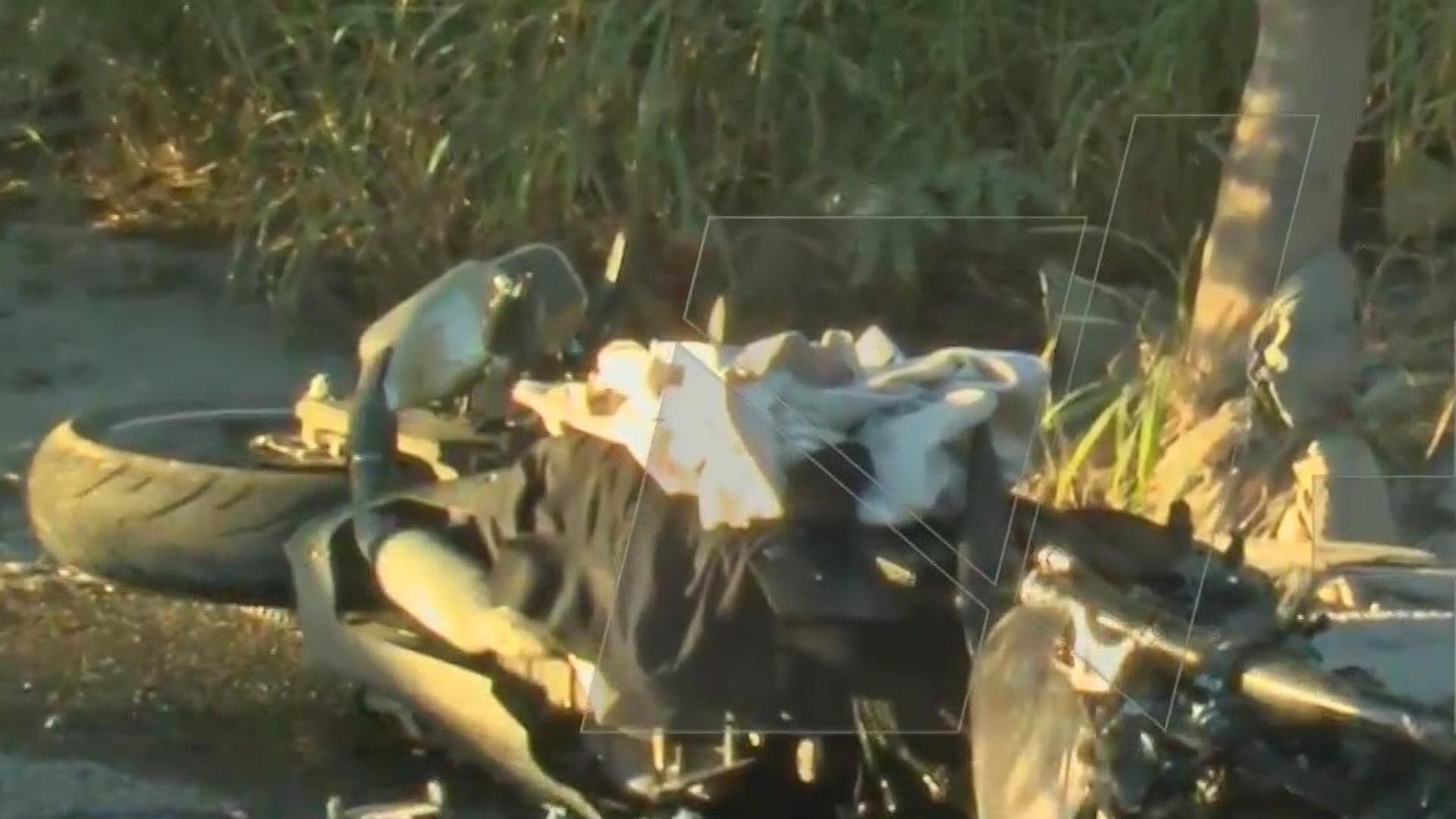 Queda Motociclista Herido en Choque en Ave. Luis Donaldo Colosio, Santa Catarina