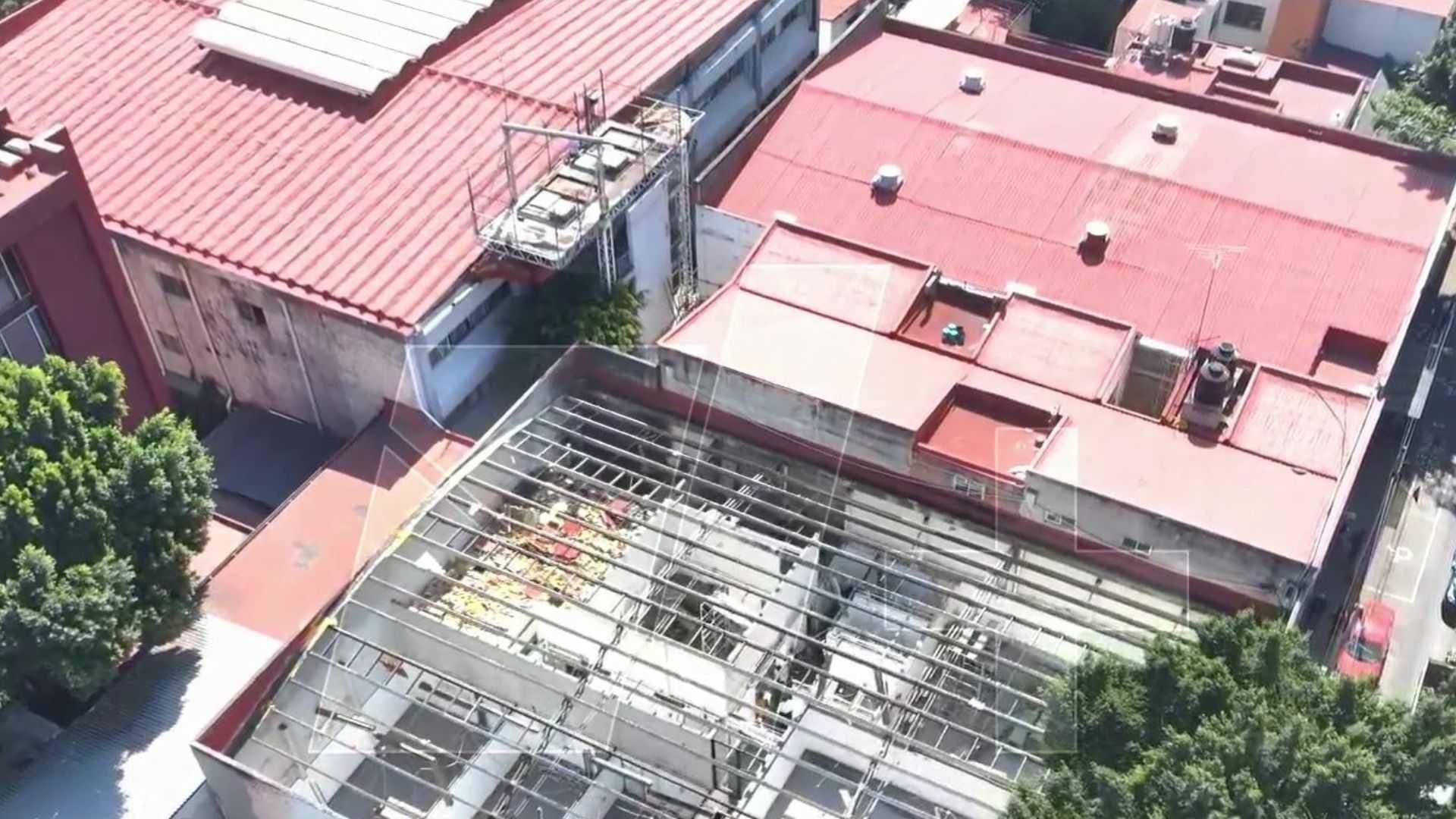 Bomberos Sofocan Incendio en Instalaciones del DIF en Santa Cruz Atoyac, CDMX