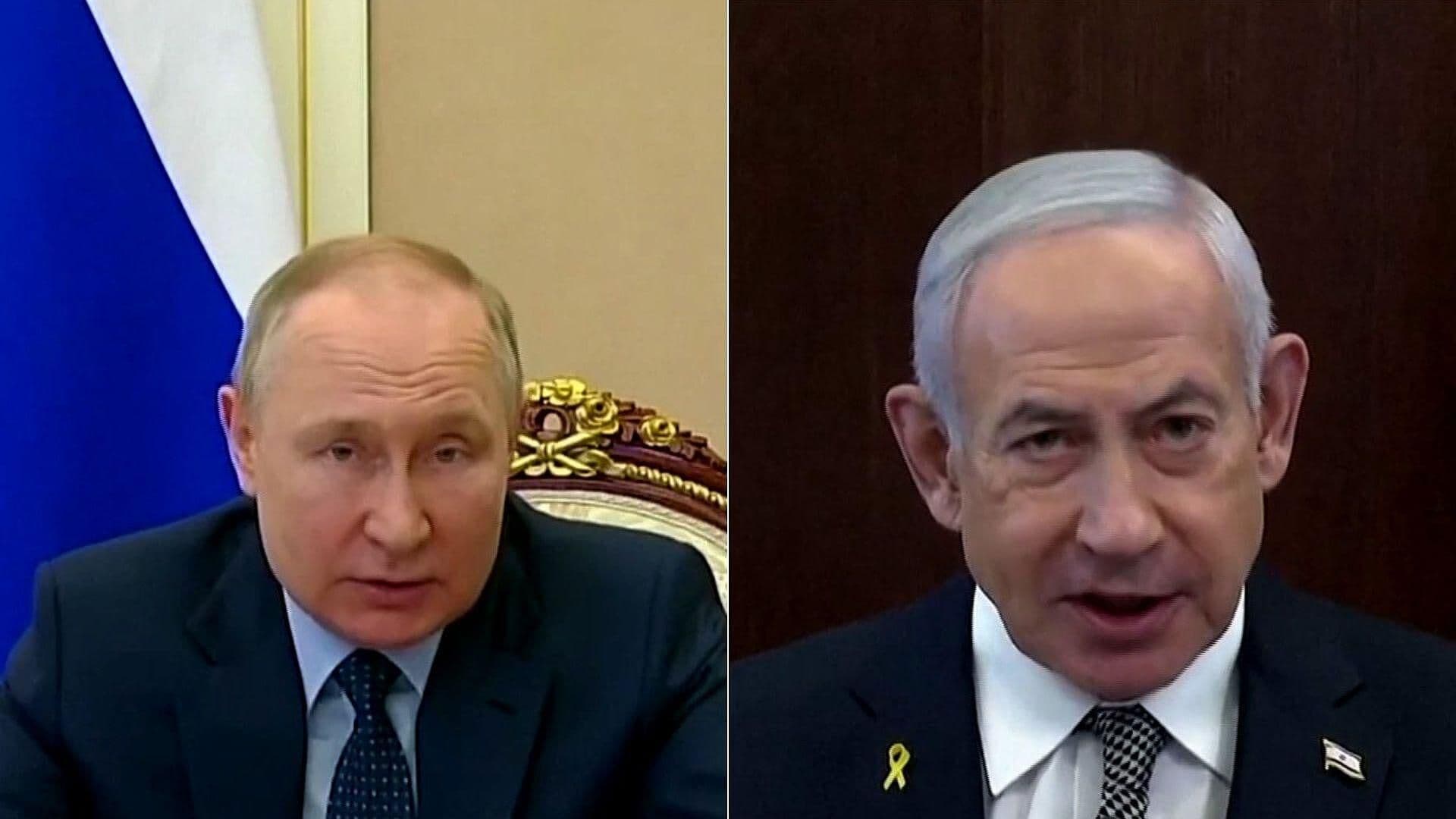 Putin y Netanyahu Dialogan por Teléfono sobre Gaza, Irán y Estabilidad en Siria