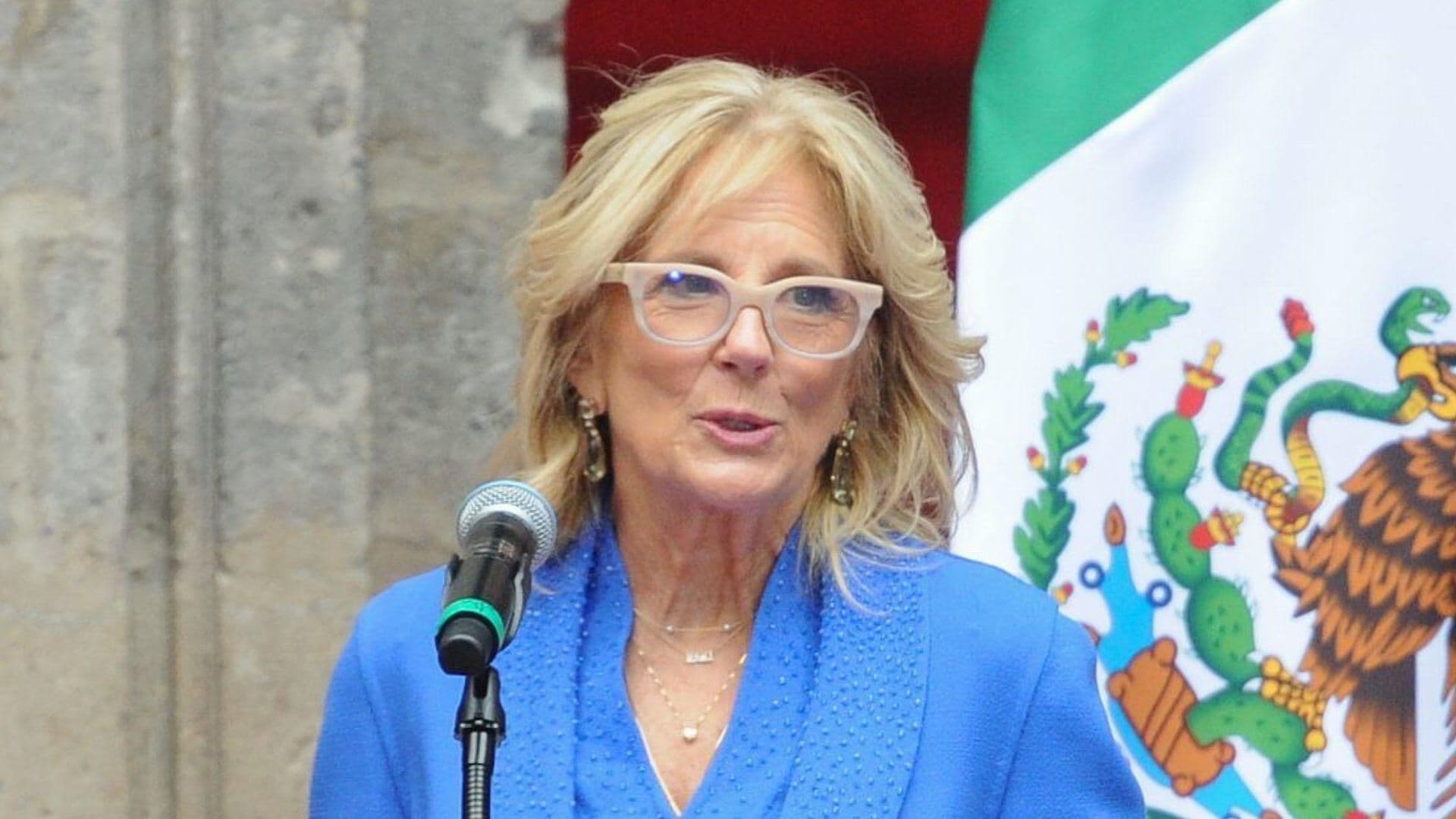 Llega Jill Biden a la Cámara de Diputados por Toma de Posesión de Claudia Sheinbaum