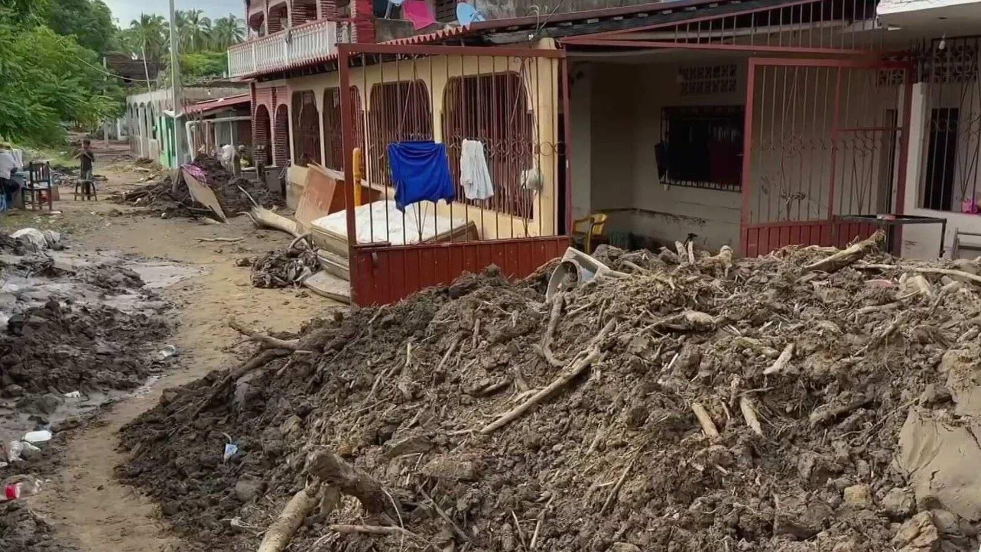 Así Luce El Papayo, Comunidad del Municipio de Coyuca de Benítez, Afectado por John