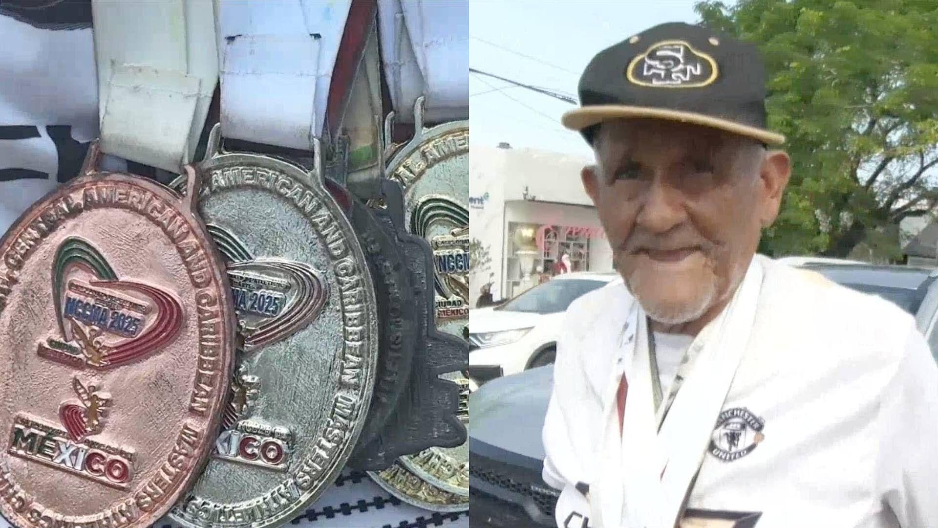 Adulto Mayor Veracruzano Busca Ganar Medalla de Oro en Atletismo en Lima, Perú