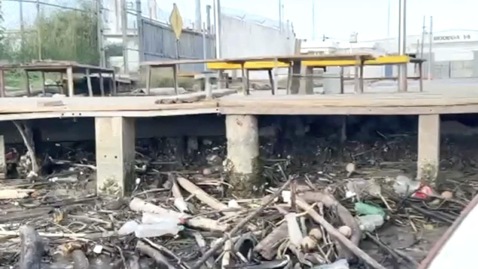 Marea Baja en el Río Pánuco Afecta el Paso de Lanchas
