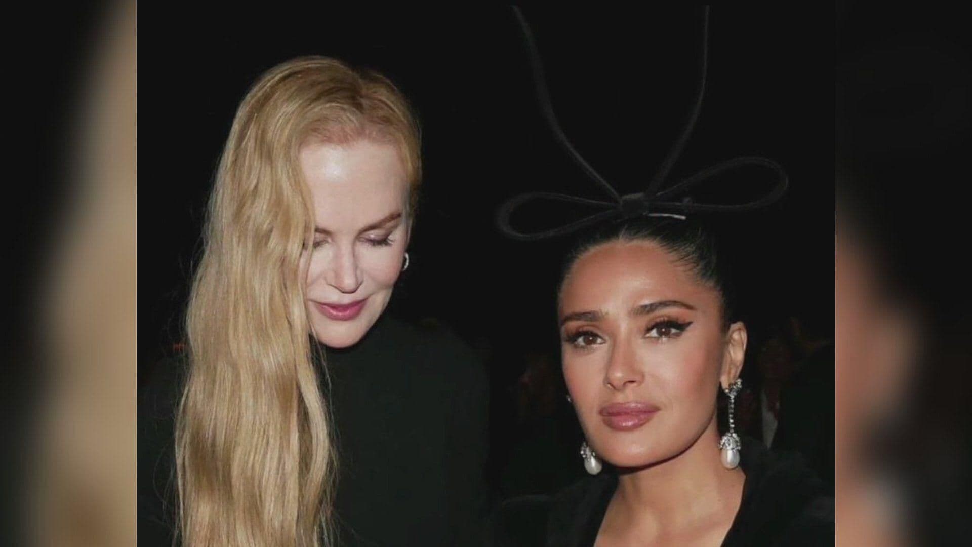 Nicole Kidman Desaíra a Salma Hayek en París, ¿Habrá Consecuencias?