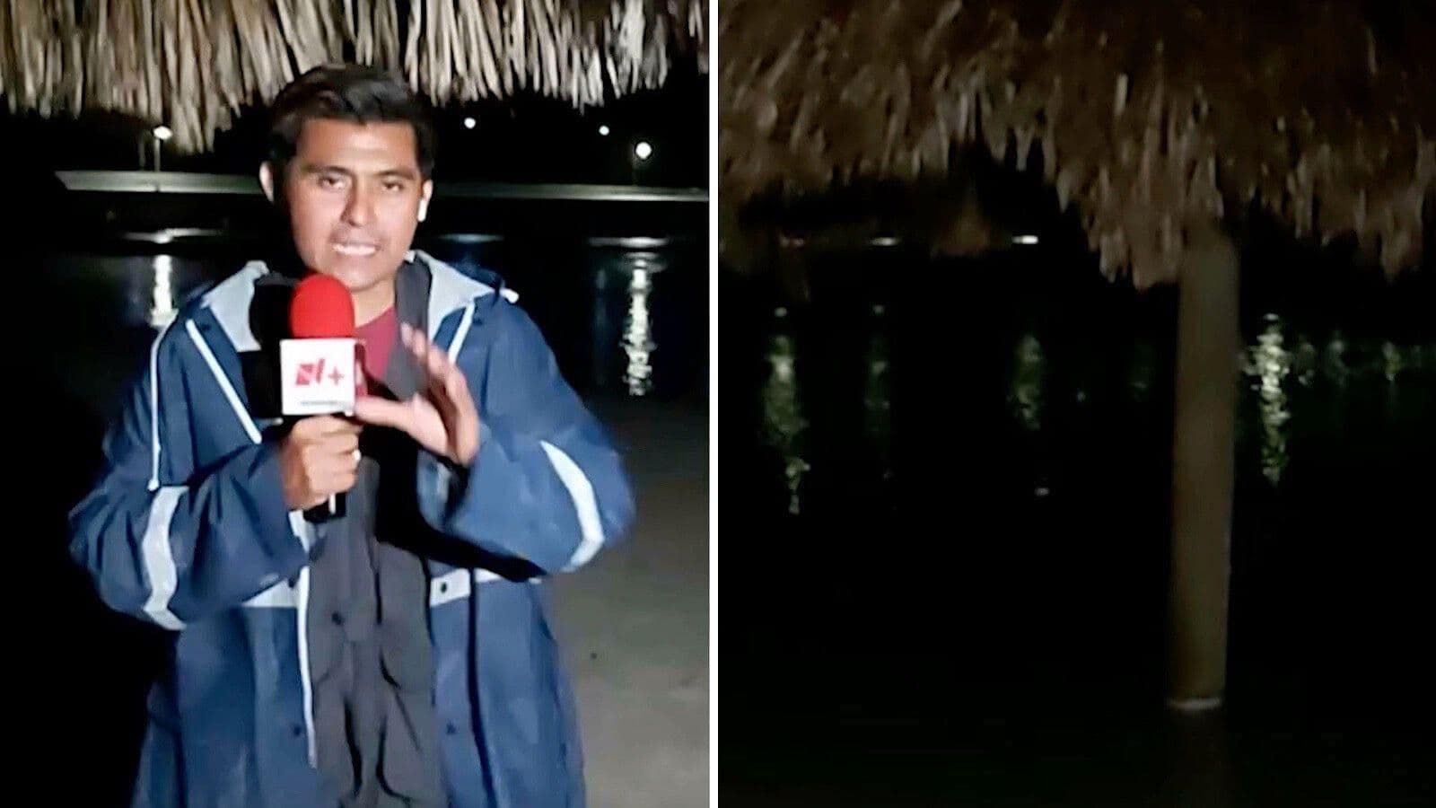 Marea Sube en el Puerto de Progreso: Huracán Milton Se Aproxima a la Costa