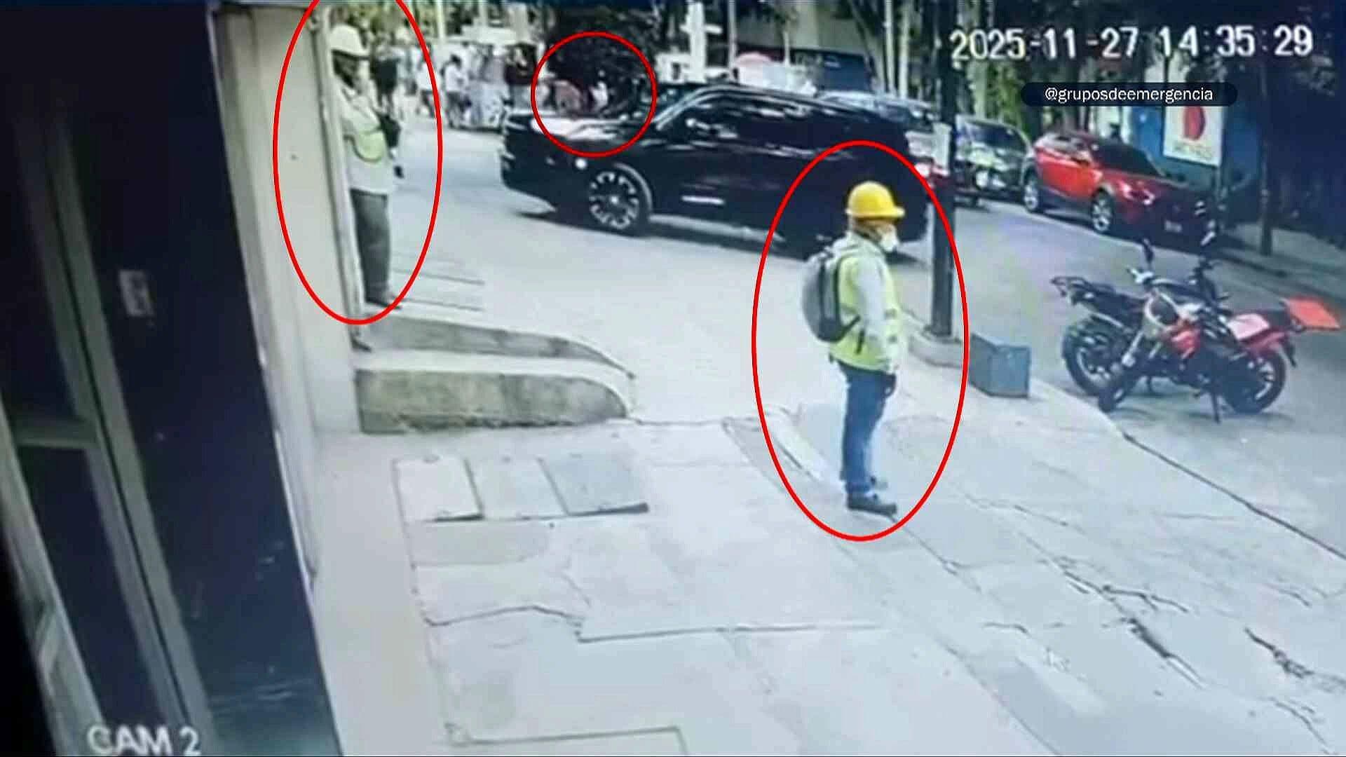 VIDEO: Así Planearon y se Disfrazaron de Obreros 8 Personas en Robo en Hipódromo Condesa, CDMX