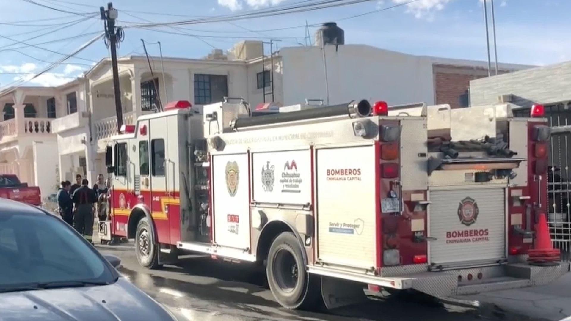Incendio en Colonia Arboledas, Chihuahua: Fuga de Gas Deja un Herido Grave