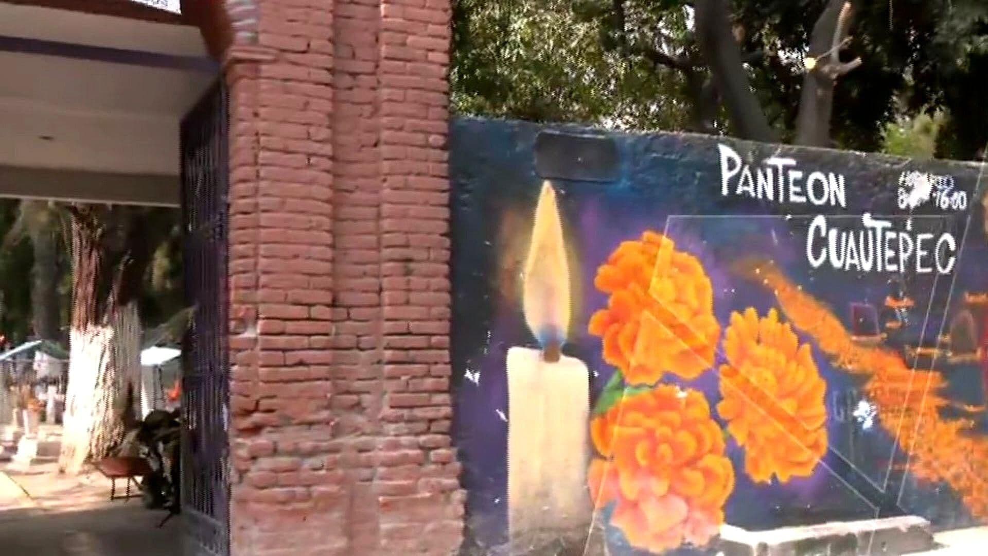 Protestan por Muerte de María Cristina en Panteón de Cuautepec, CDMX