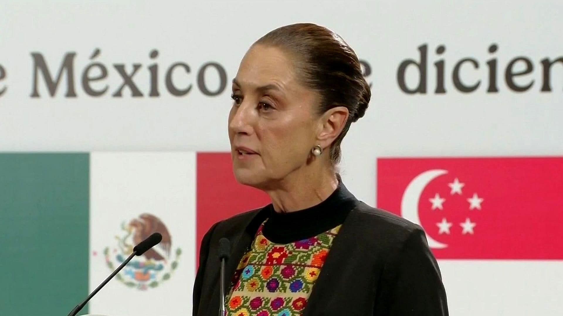 Exploramos Nuevas Áreas de Colaboración: Sheinbaum sobre Encuentro con Presidente de Singapur