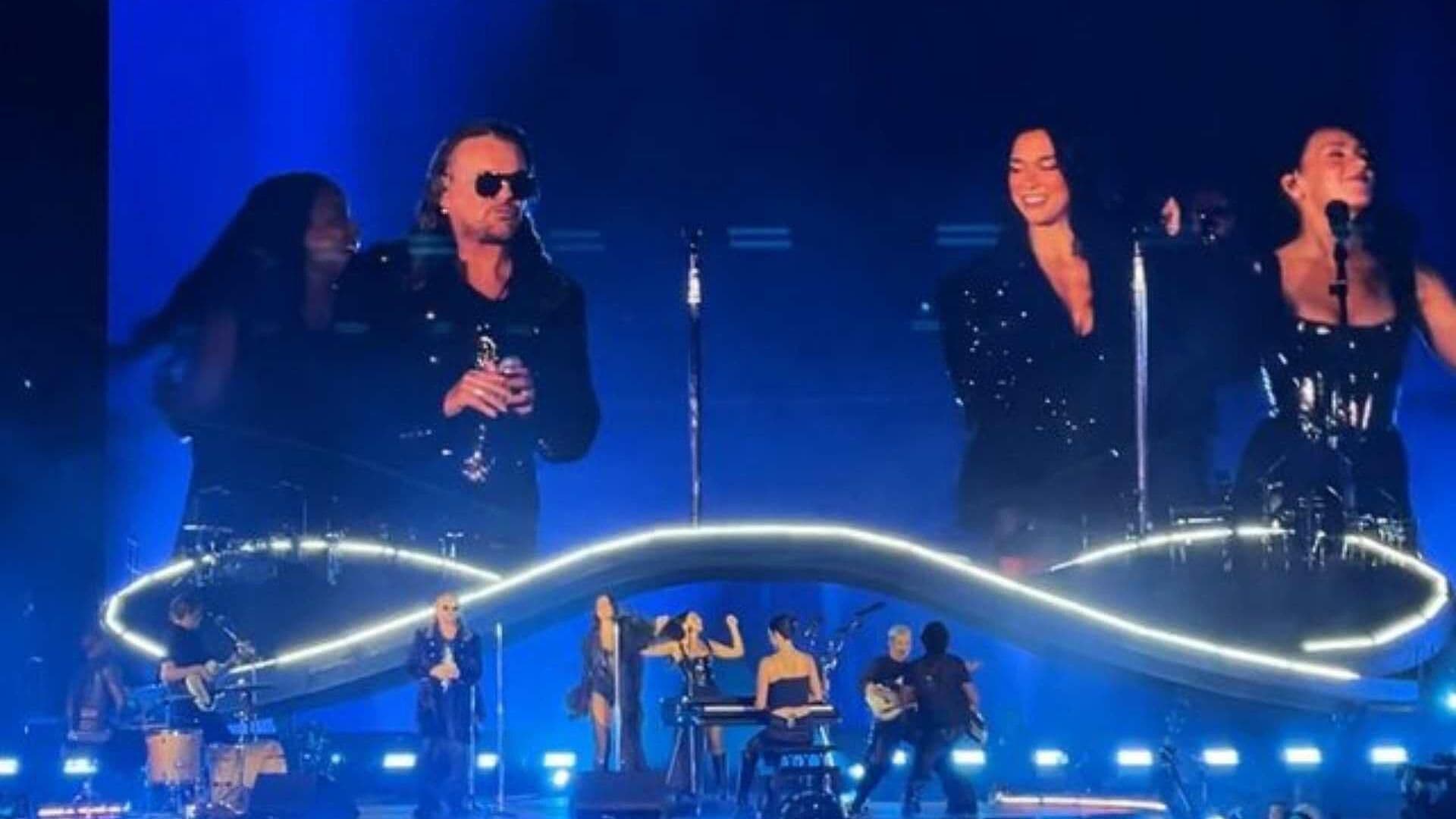Dua Lipa Sorprende a Fans en su Segundo Concierto en CDMX; Canta ‘Oye mi Amor’ con Fher de Maná