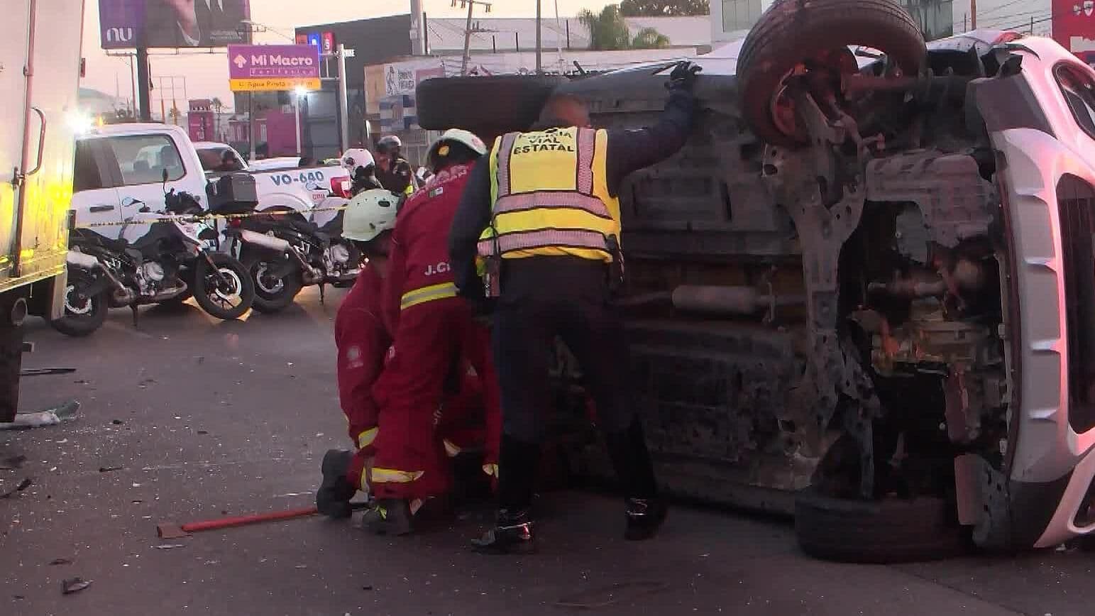 Adulto Mayor Muere en Accidente en el Carril de Contraflujo de López Mateos