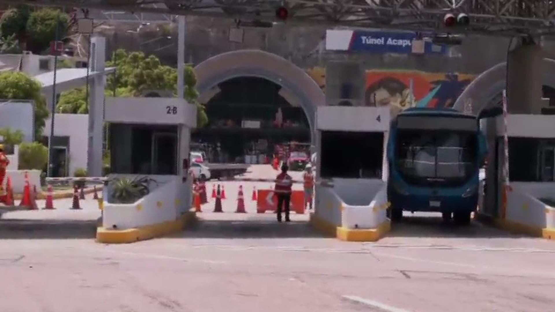 Maxitúnel Interurbano Acapulco Sigue Cerrado por Afectaciones del Huracán John