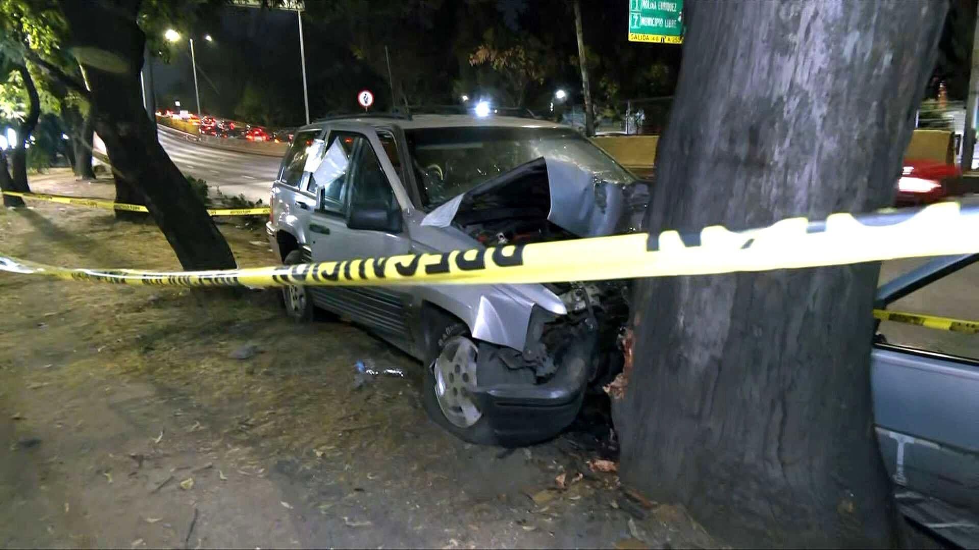 Accidente en Churubusco: Abandonan Camioneta en Lugar del Choque que Dejó un Muerto
