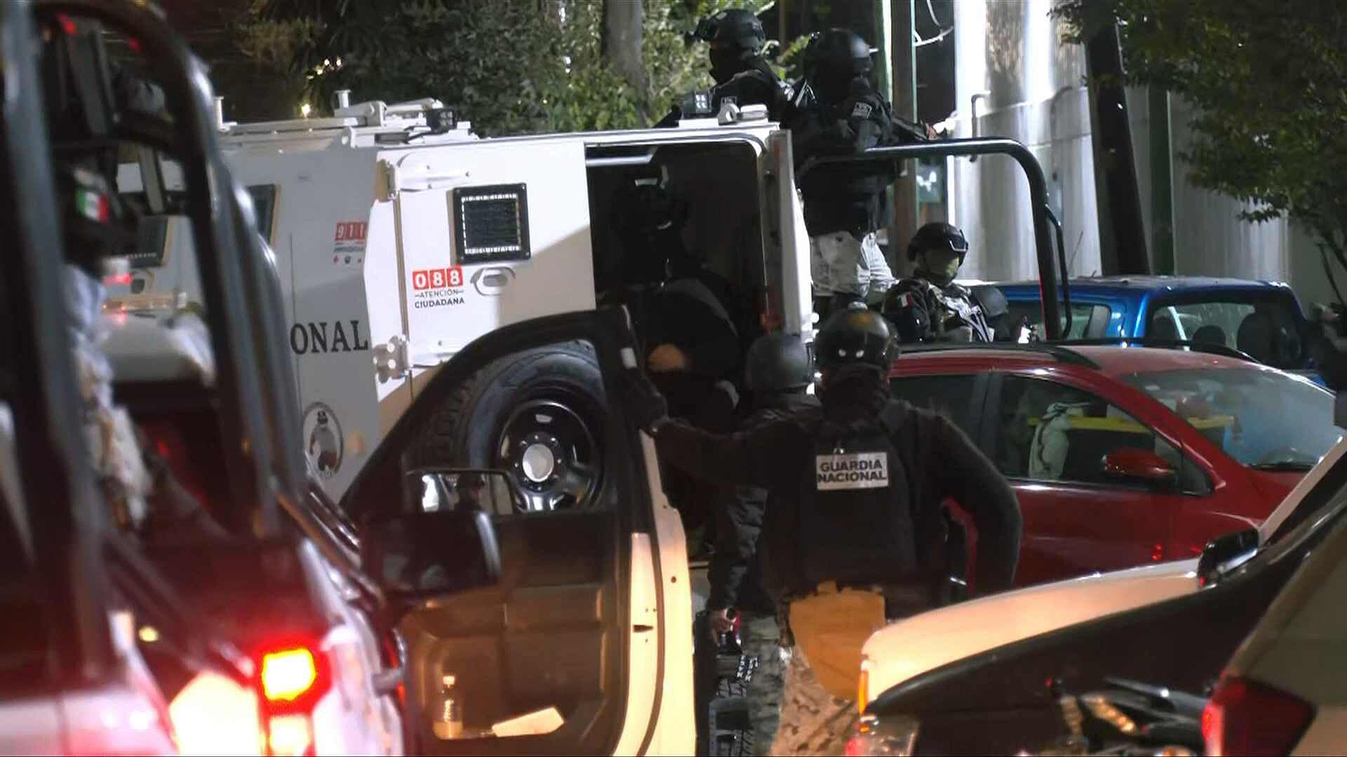 Llega al Altiplano Convoy que Salió de FEMDO, tras Audiencia de Presuntos Escoltas de ‘El Mencho’
