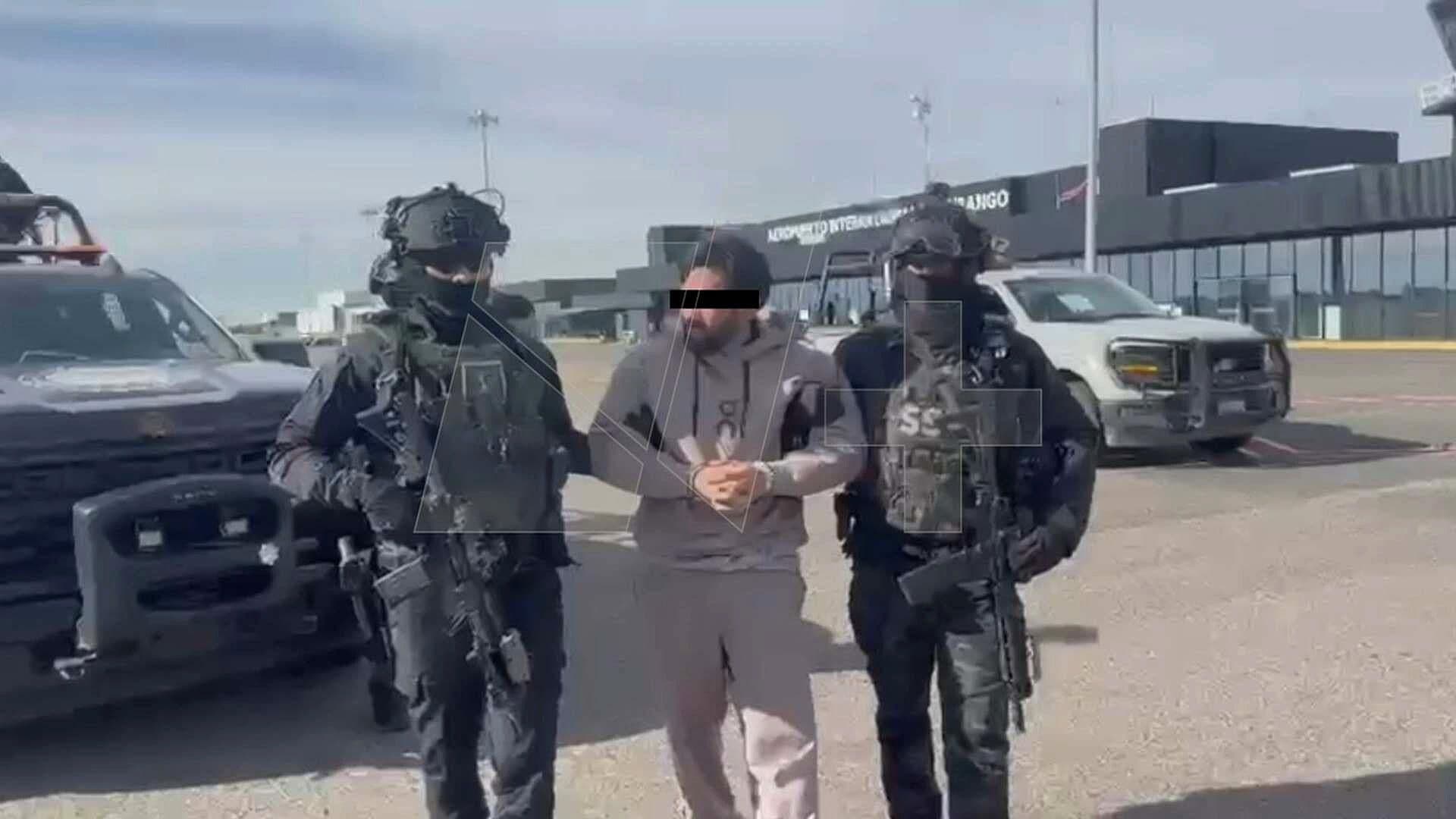 Detienen en Durango a "El Limones", Operador de la Organización Criminal "Los Cabrera"
