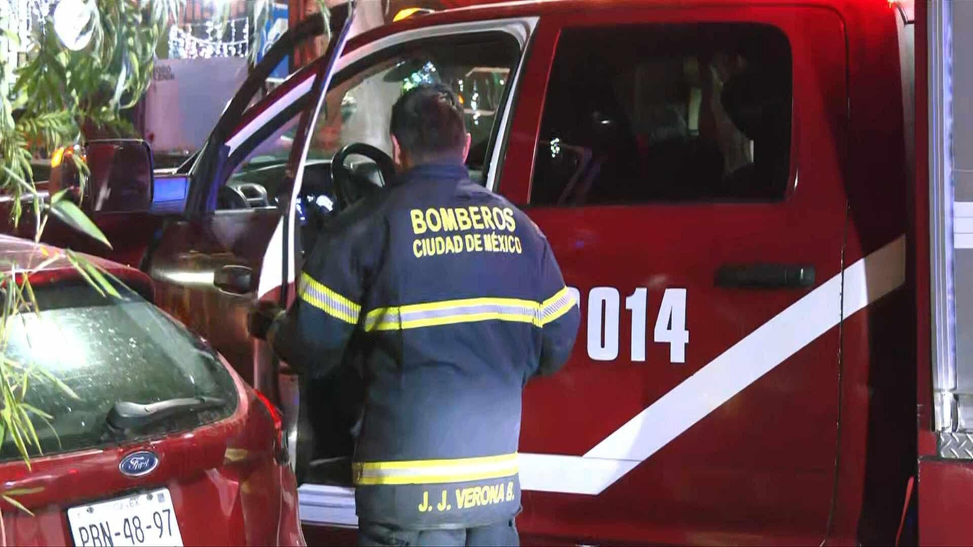 Bomberos Atienden Fuga de Gas en la Calle Mérida en la Colonia Roma, CDMX