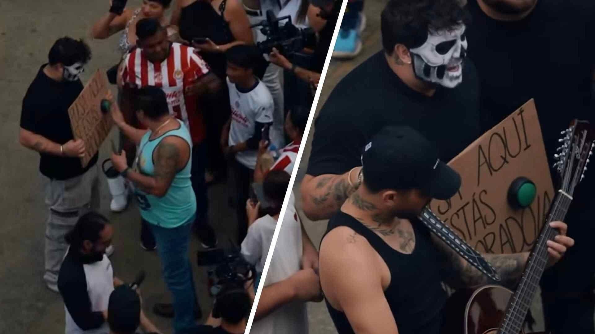Como Catrines Grupo Frontera Dio Presentación Sorpresa en el Centro de Guadalajara