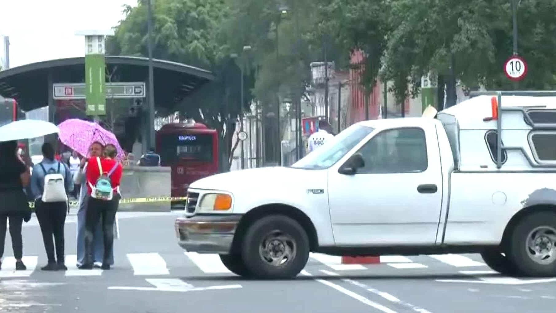 Continúa Paro de Trabajadores del Poder Judicial, Bloquean Avenida Balderas en CDMX