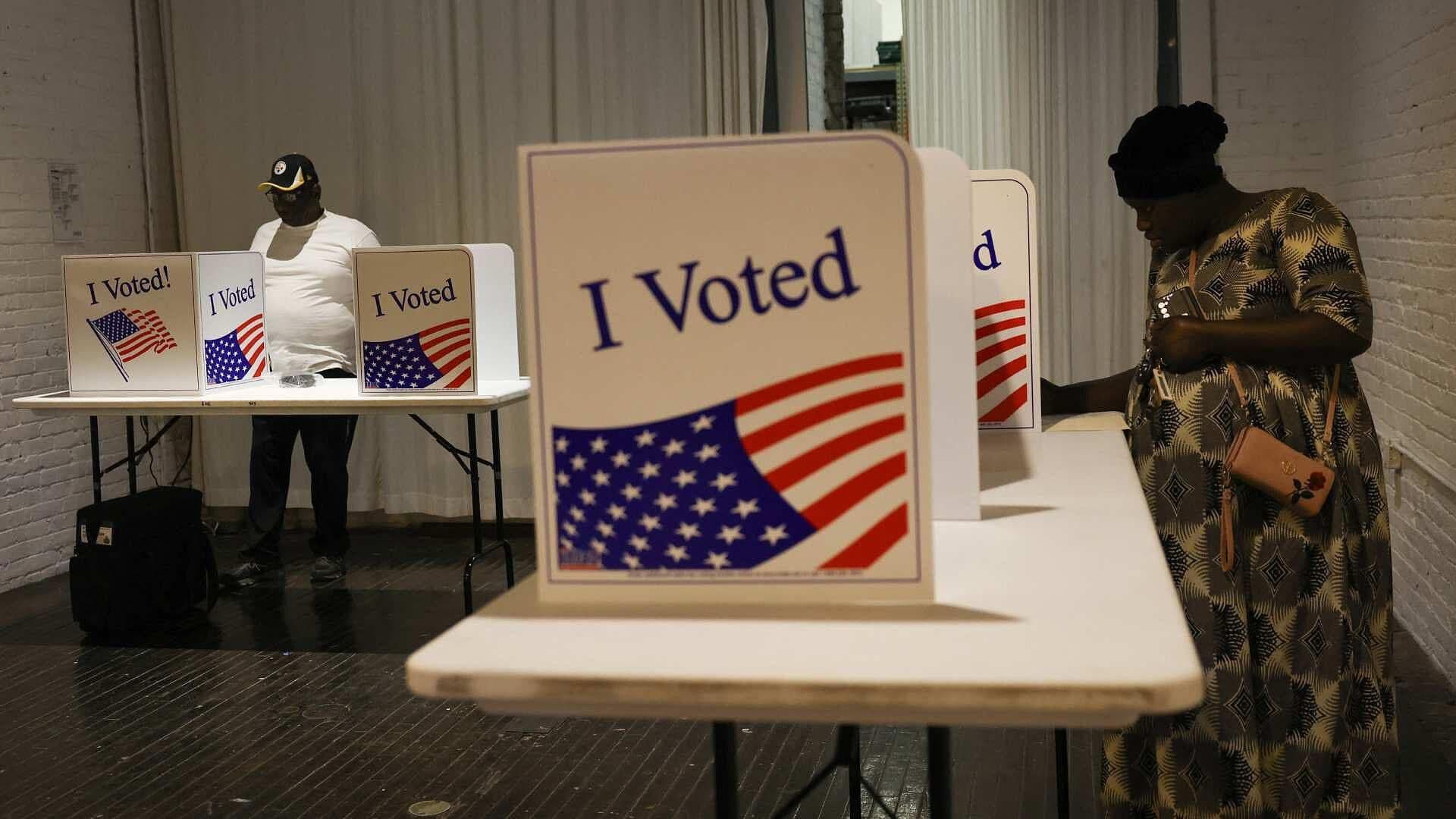Habitantes de Pensilvania, Nevada, Georgia y Arizona Votan en la Elecciones de EUA 2024