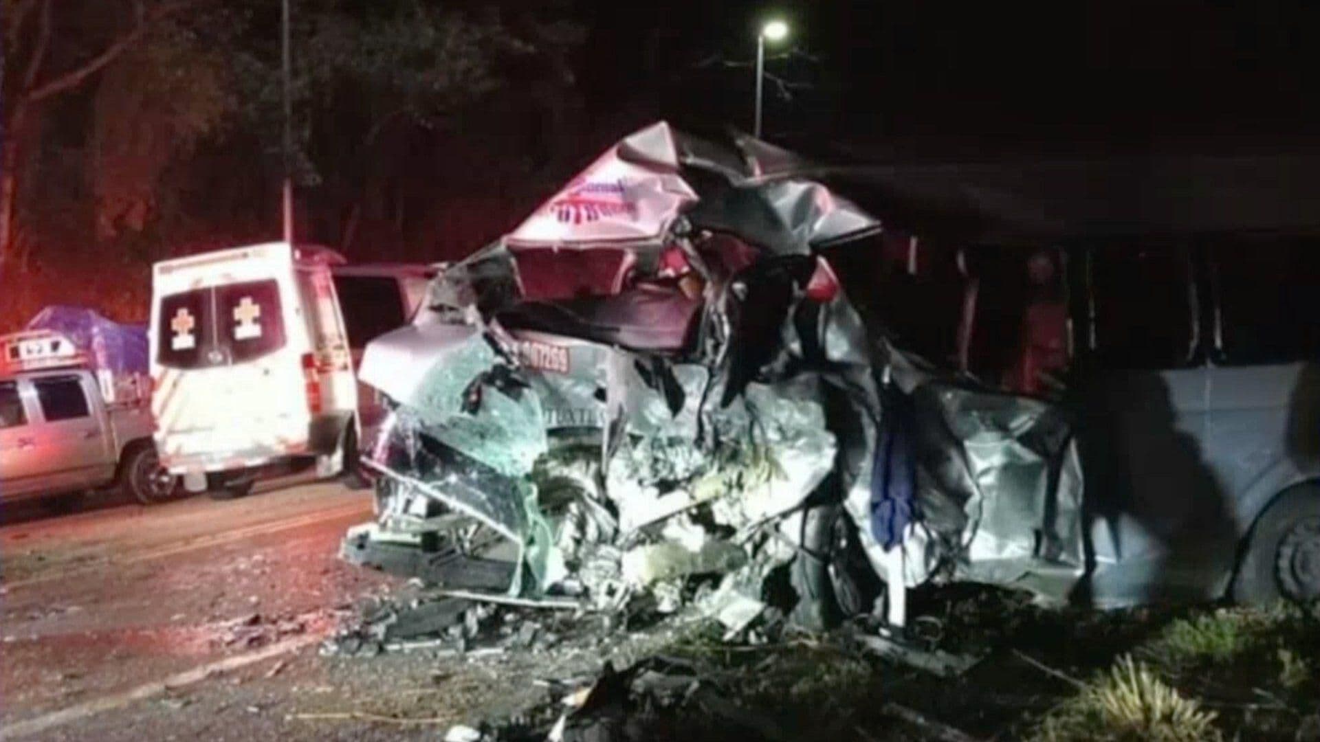 Accidente Deja Cinco Muertos y Siete Lesionados en la Carretera Chiapa de Corzo - San Cristóbal