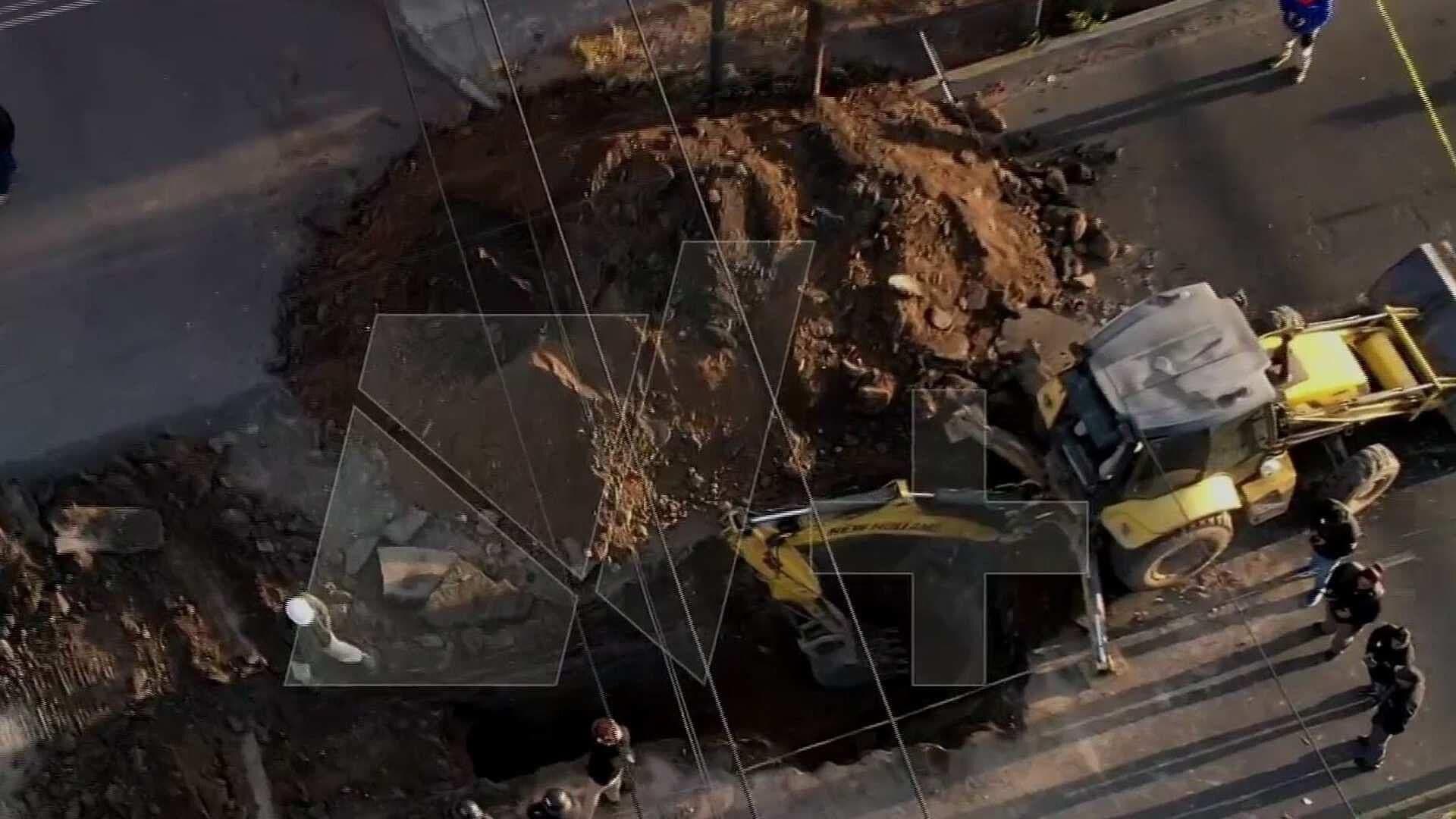 Así se Ve Desde el Aire la Posible Toma Clandestina en la Colonia Gertrudis Sánchez, en la GAM