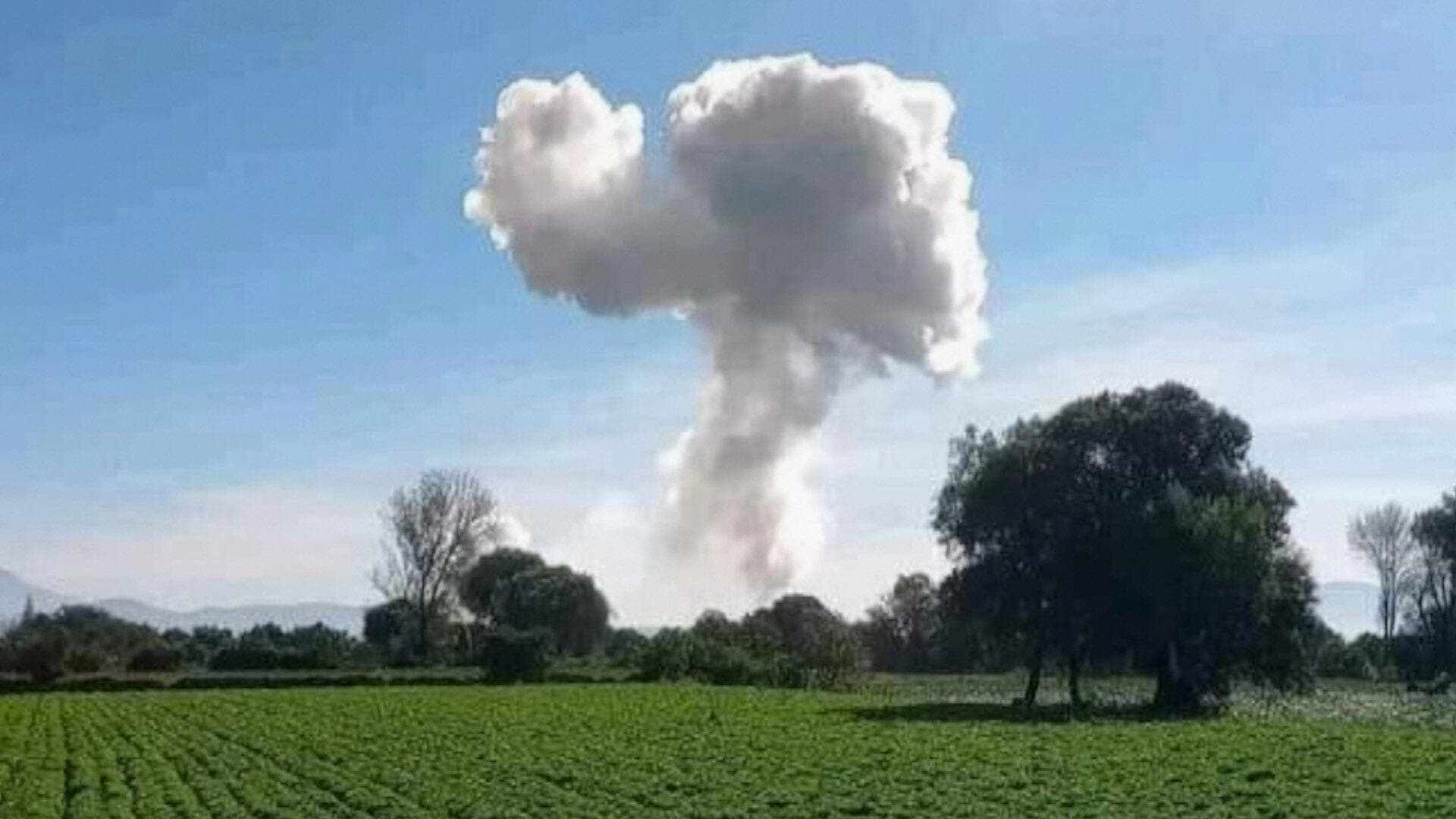 Explosión de Polvorín Dejó a un Lesionado con Quemaduras Graves