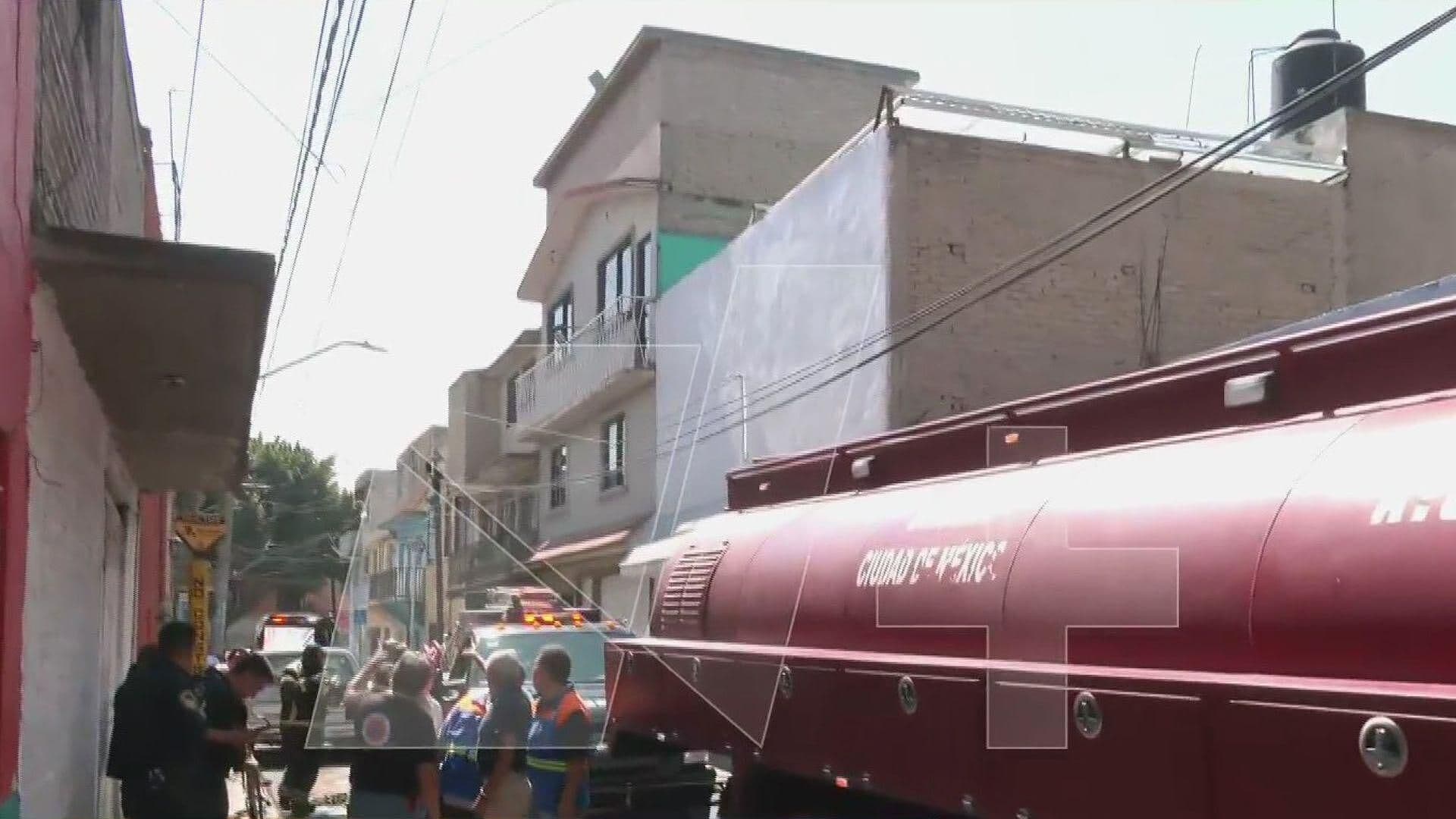 Bomberos Controlan Incendio en Casa de la Ramos Millán, en Iztacalco, CDMX