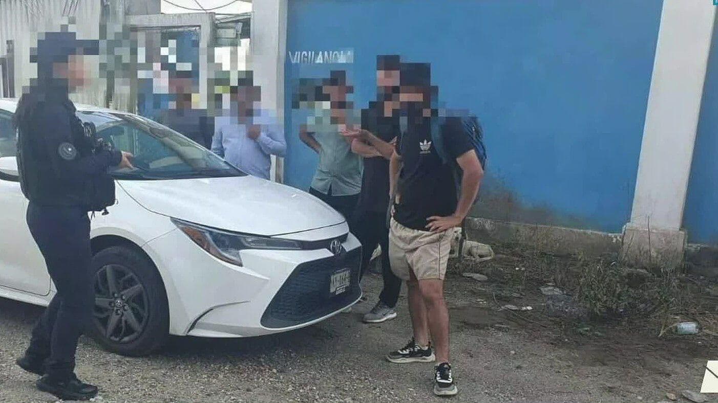 Migrantes Iraquíes son Asegurados en Ixhuatlán del Sureste