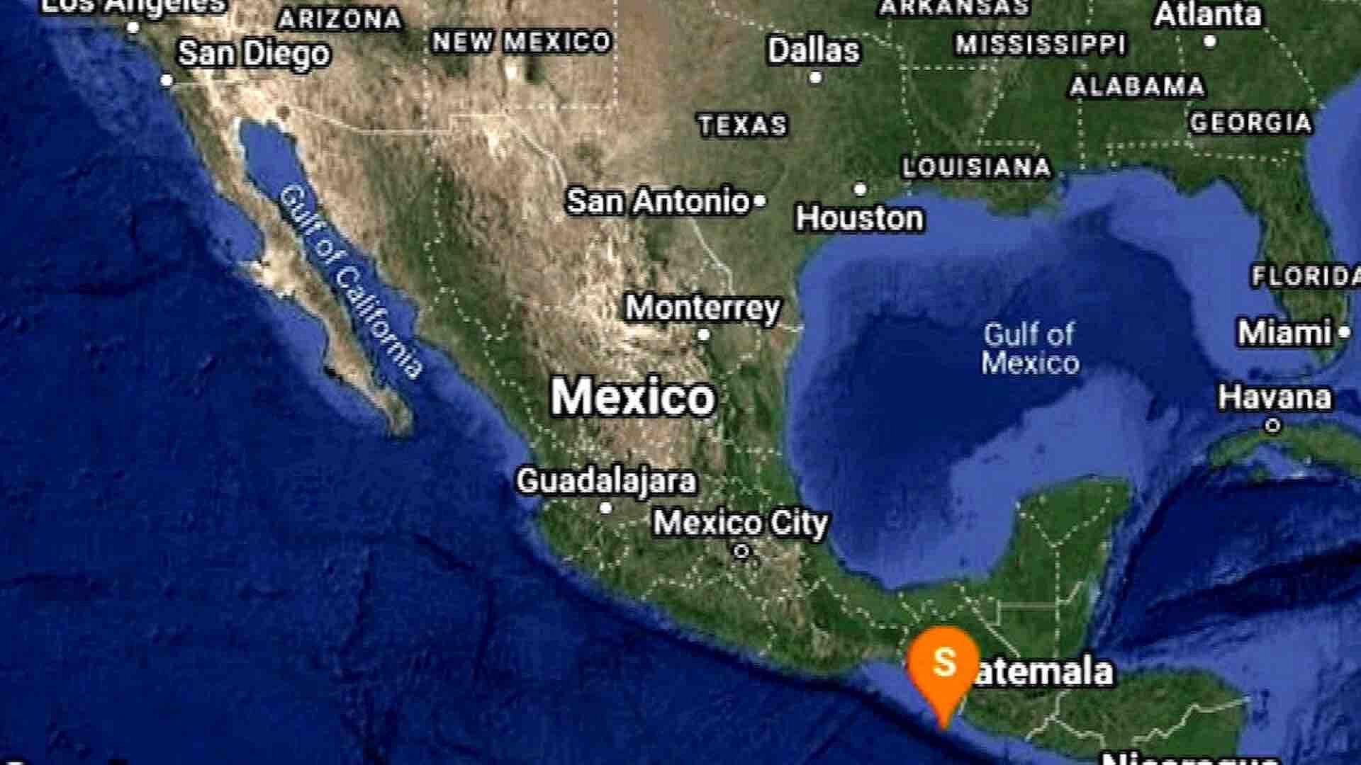 Sismo de Magnitud 4.0 se Registra en Ciudad Hidalgo, Chiapas
