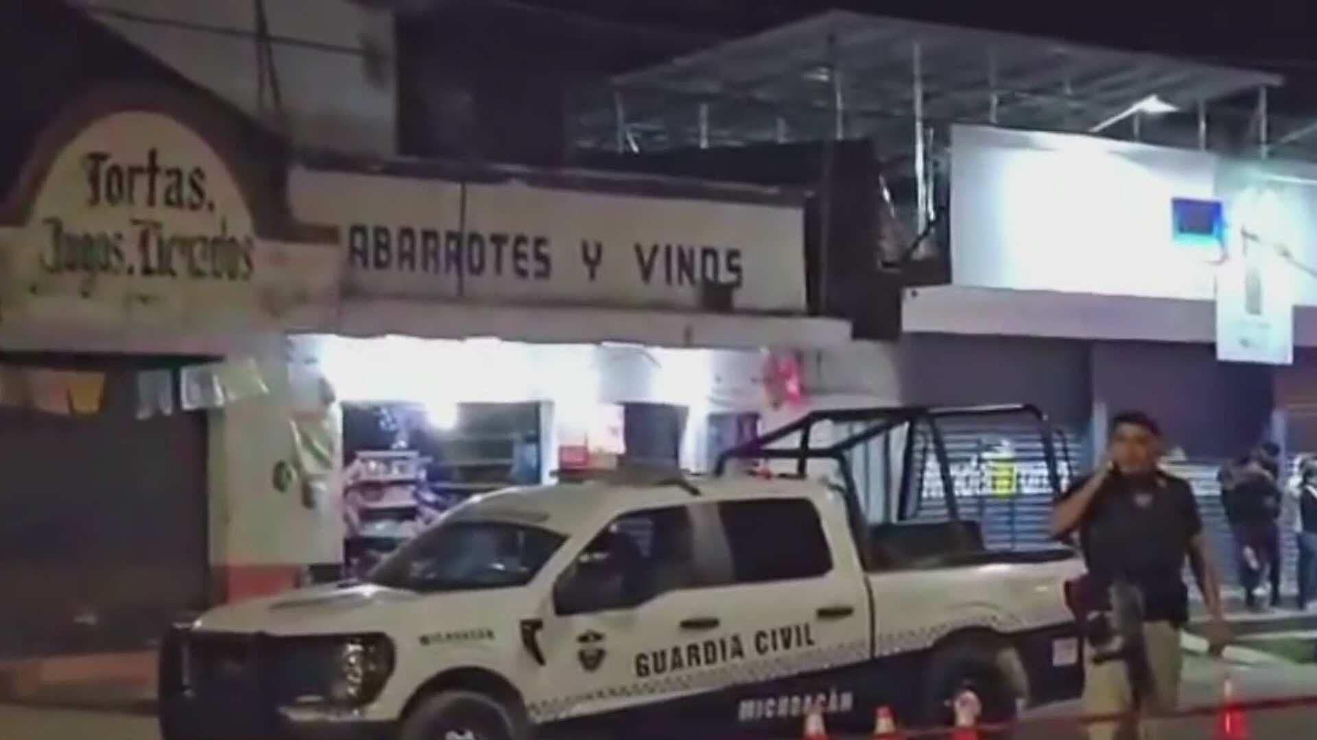 Grupos Armados se Enfrentan frente a Instalaciones de la Guardia Nacional en Pátzcuaro