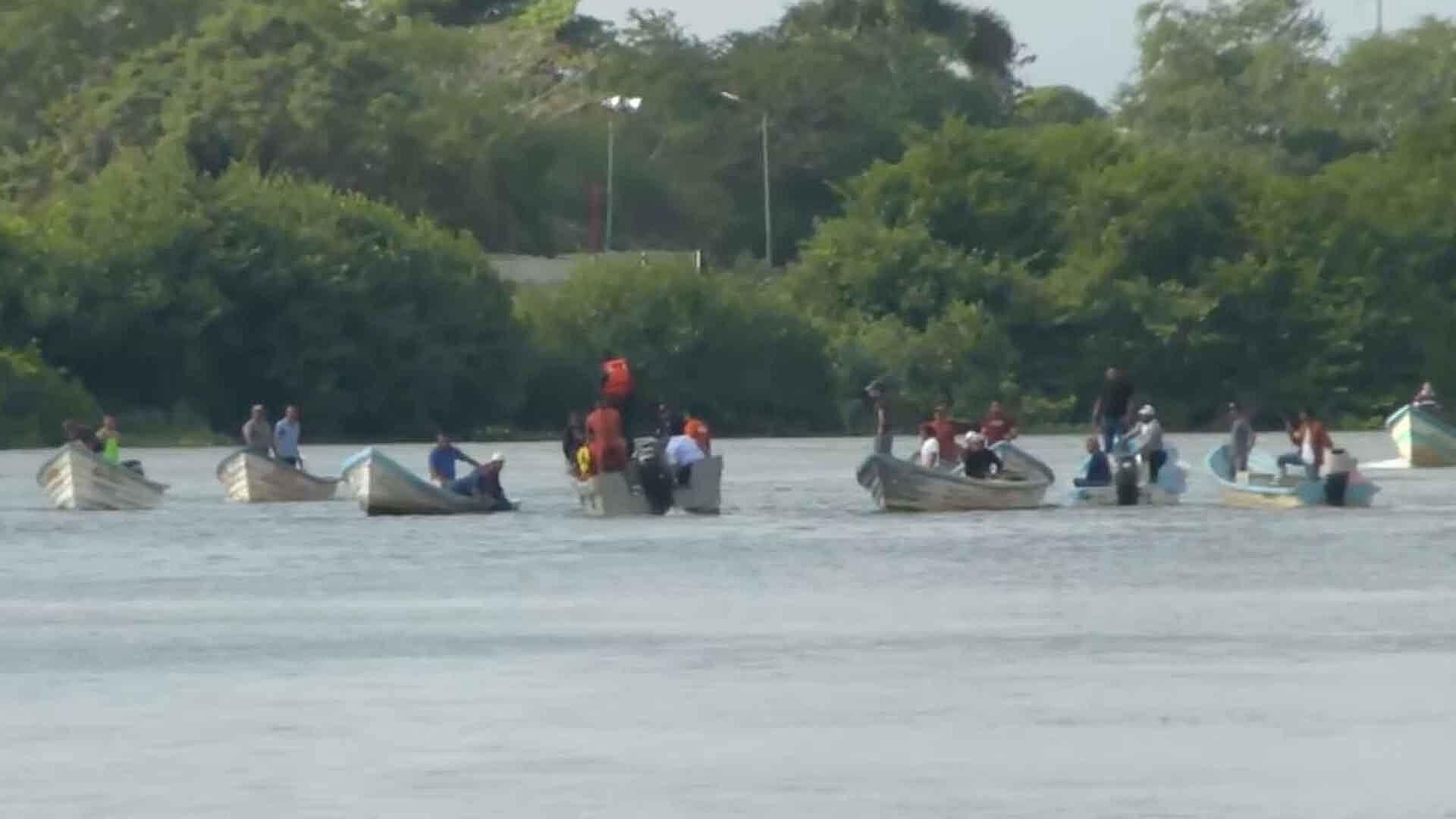 Rescatan Cuerpos de Pescadores Desaparecidos en la Laguna del Chairel